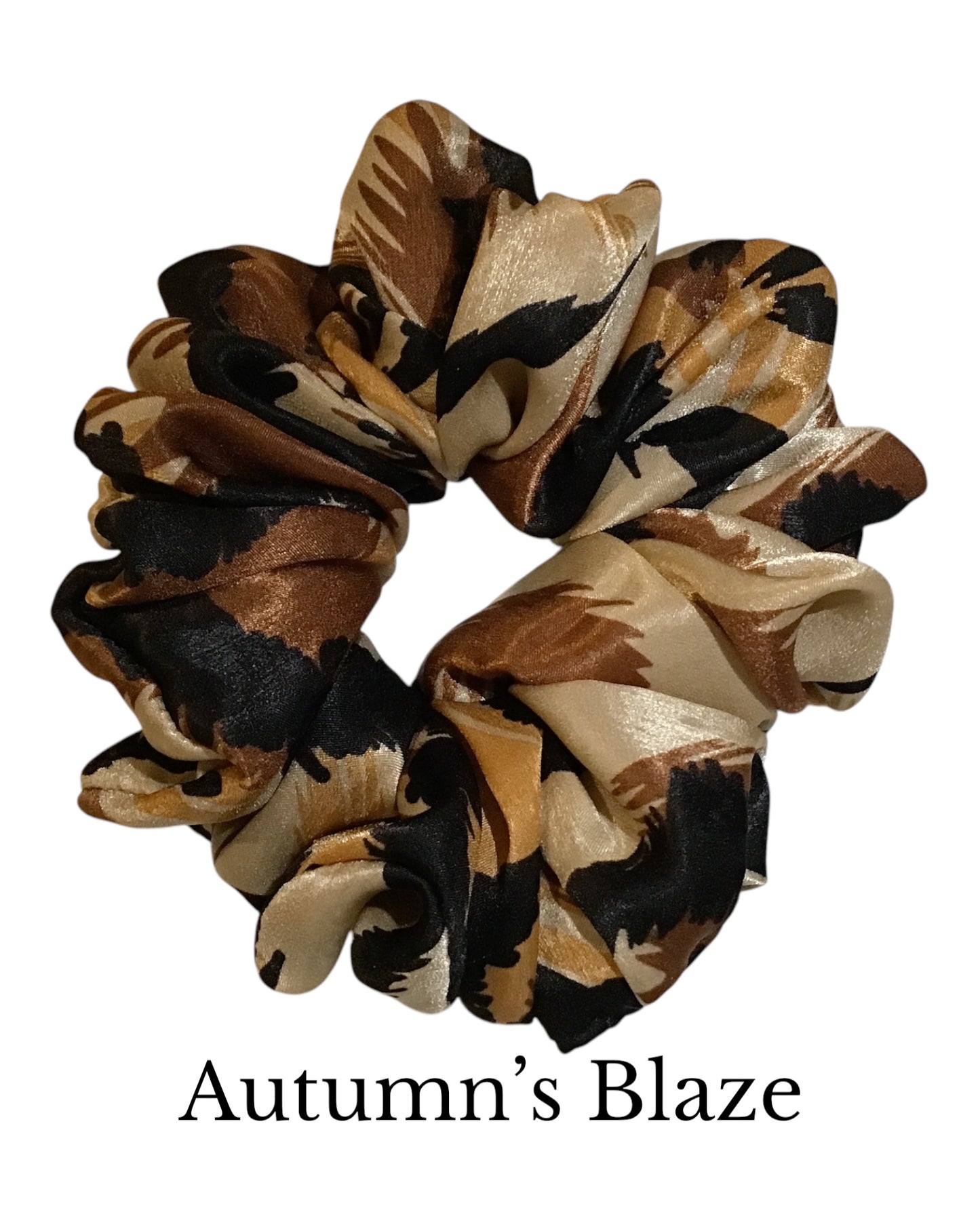 Autumn’s Blaze. The Honey Scrunch X Large Hair Scrunchie