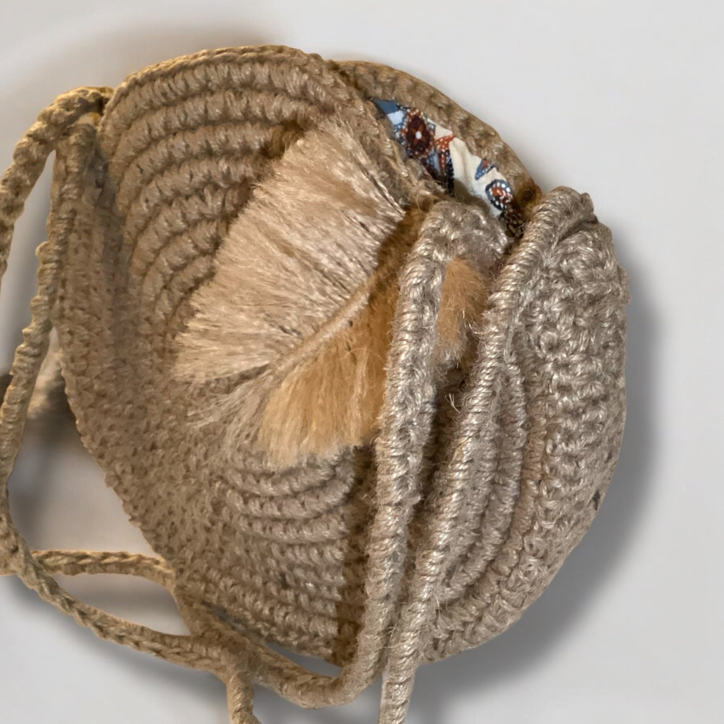 Sandy by Heather. Hand Crafted Boho Rope Bag