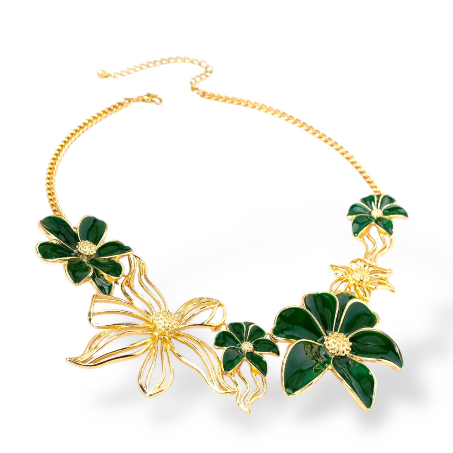 Statement Flower Necklace
