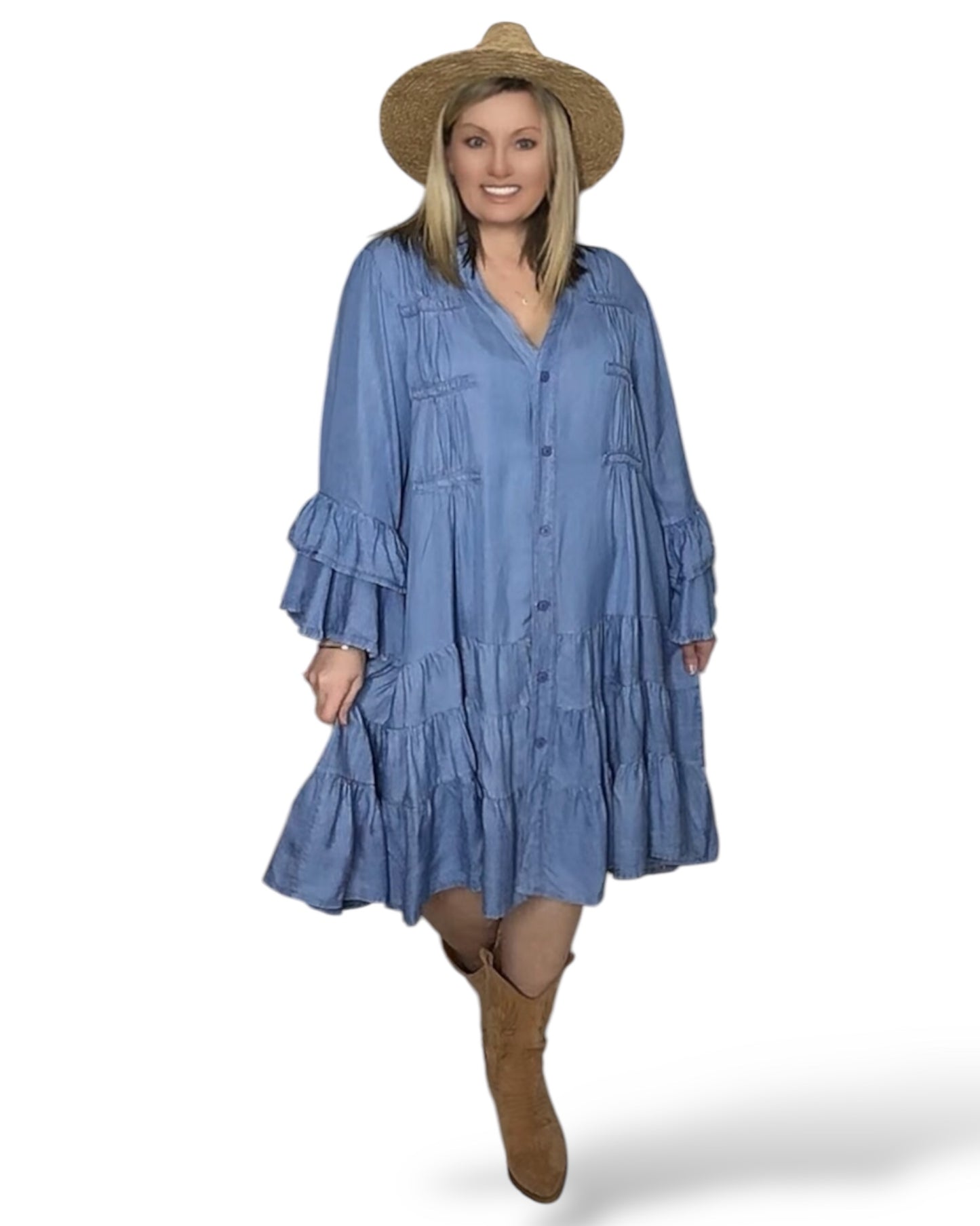 Gemma. Smock Dress