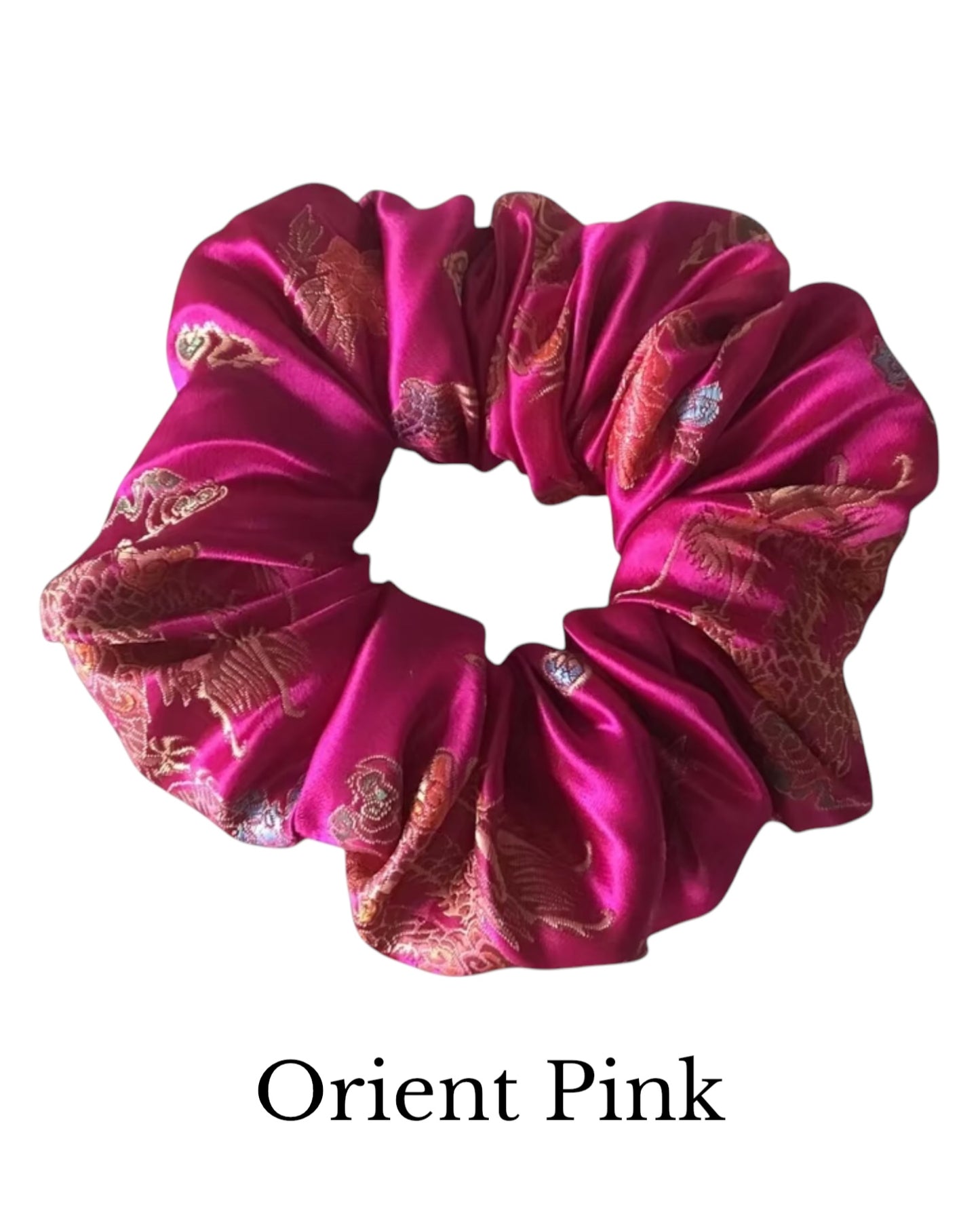 Orient Pink. The Honey Scruch Hair Scrunchie