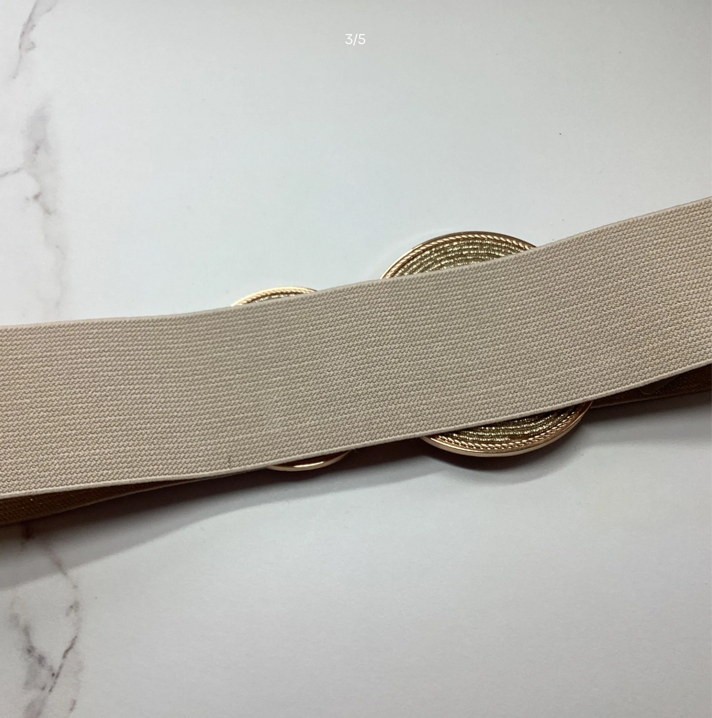 Shimmer. Elasticated Fashion Belt