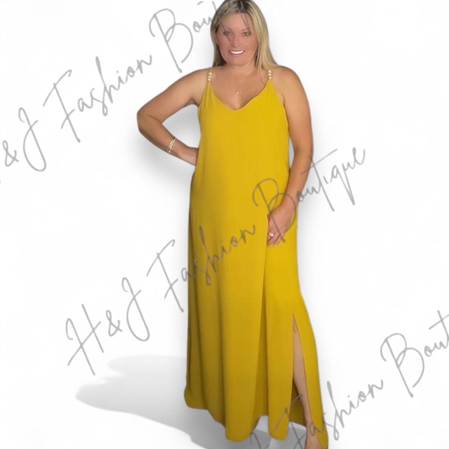Margot Cross Strap Maxi Dress