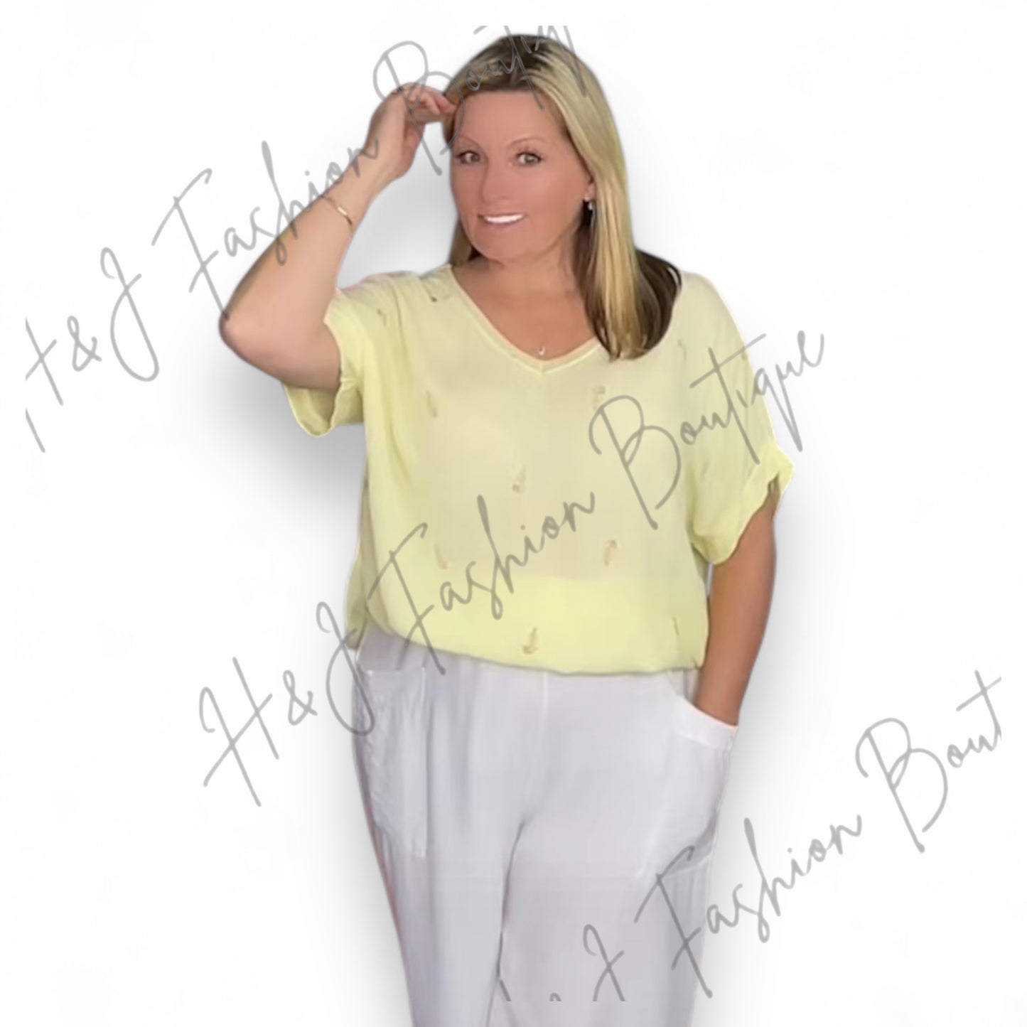 Lottie Golden Fish T Shirt Top