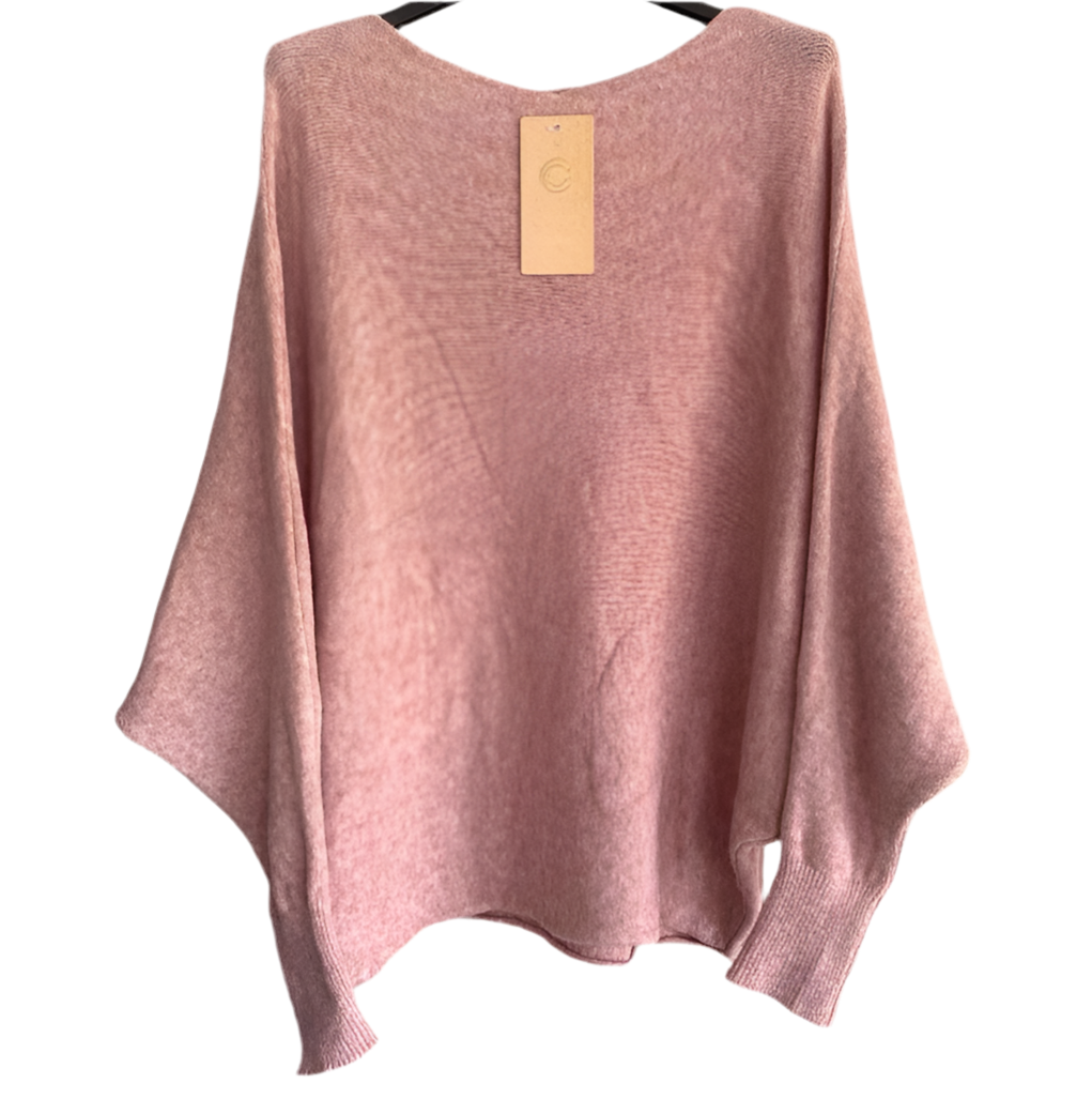 Super-Soft Knit batwing sweater (Aurora)