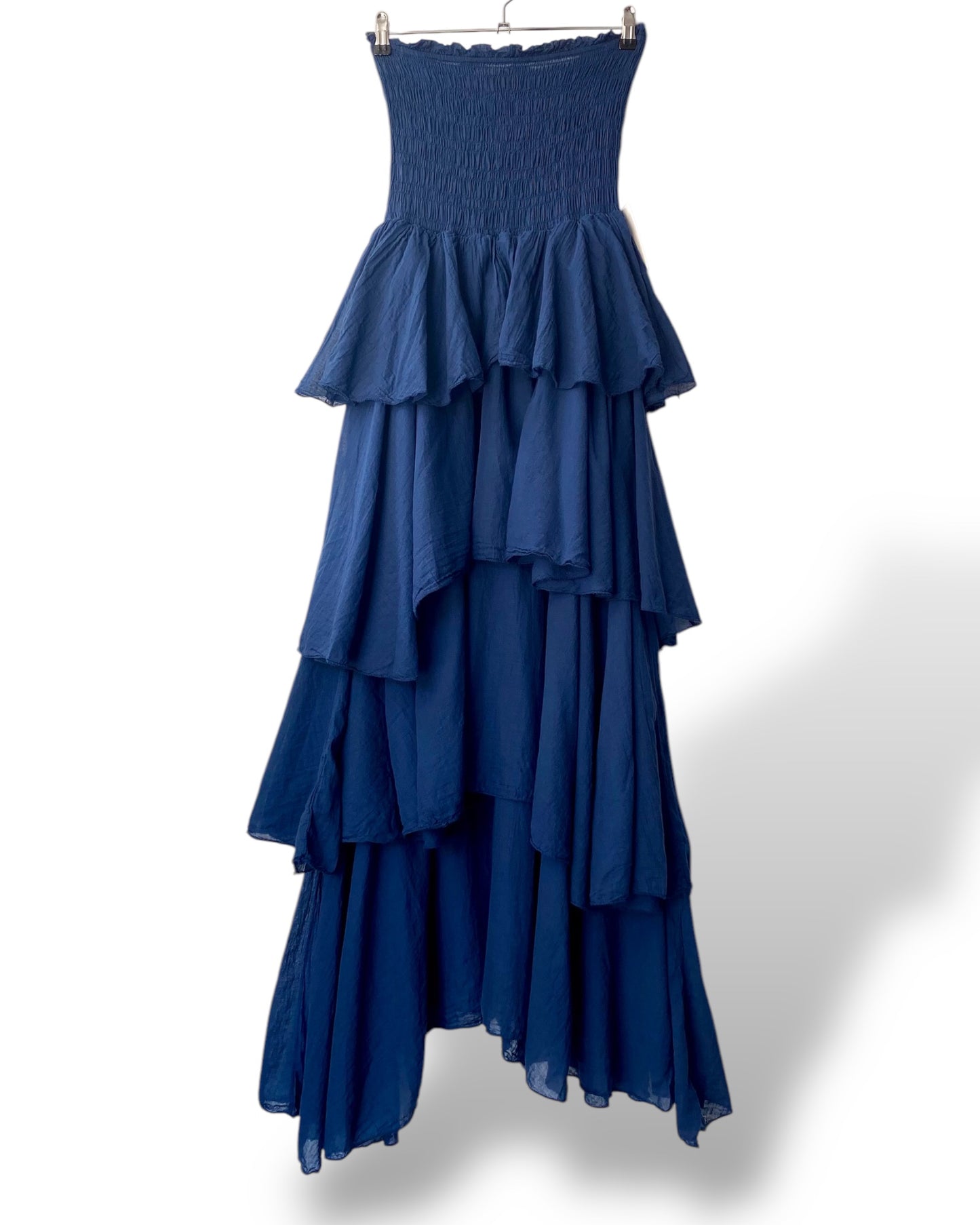 Conny Tiered Bandot Maxi Dress