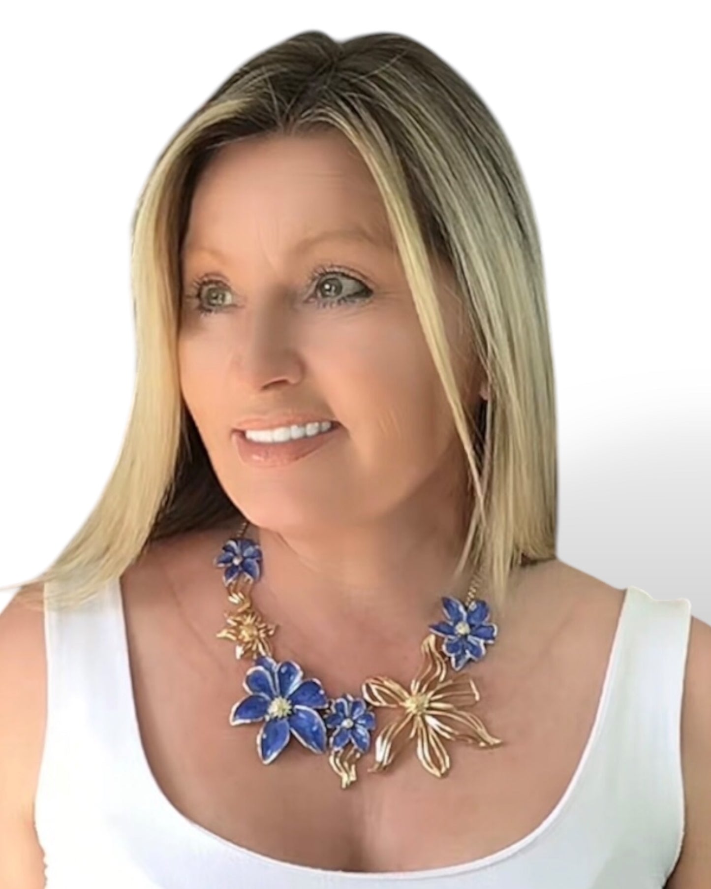 Statement Flower Necklace