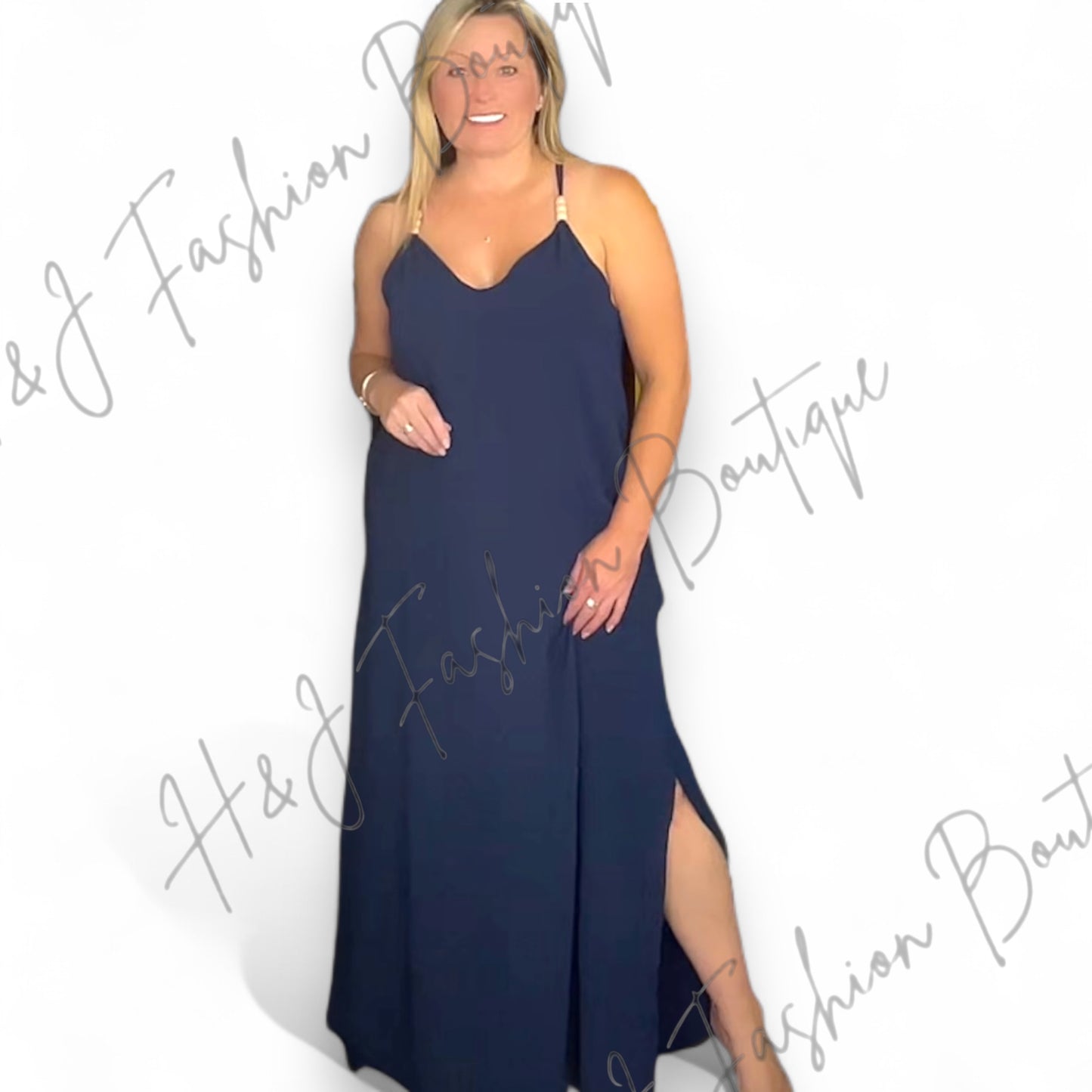 Margot Cross Strap Maxi Dress