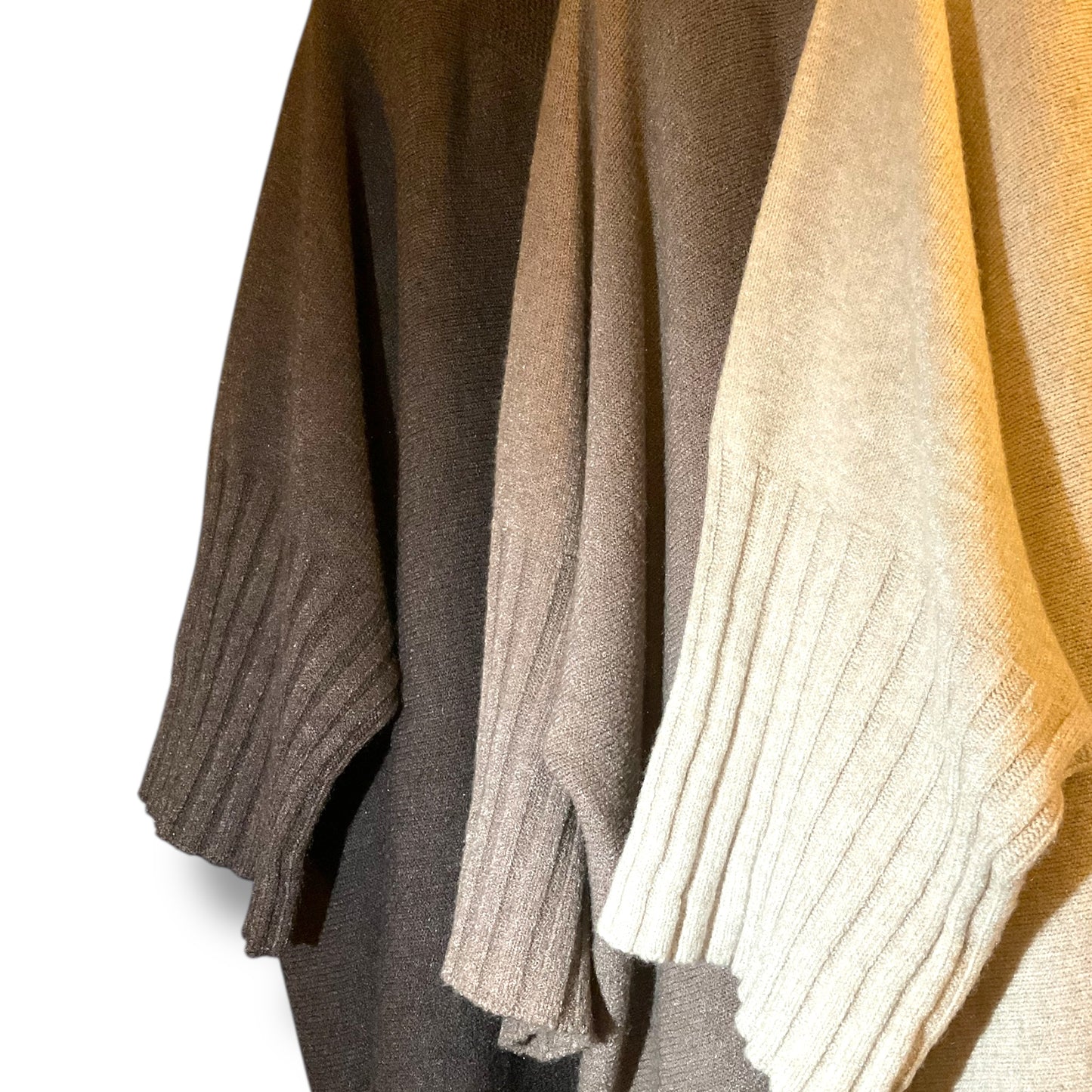 Loose Fit Sweater with 3/4 Sleeves