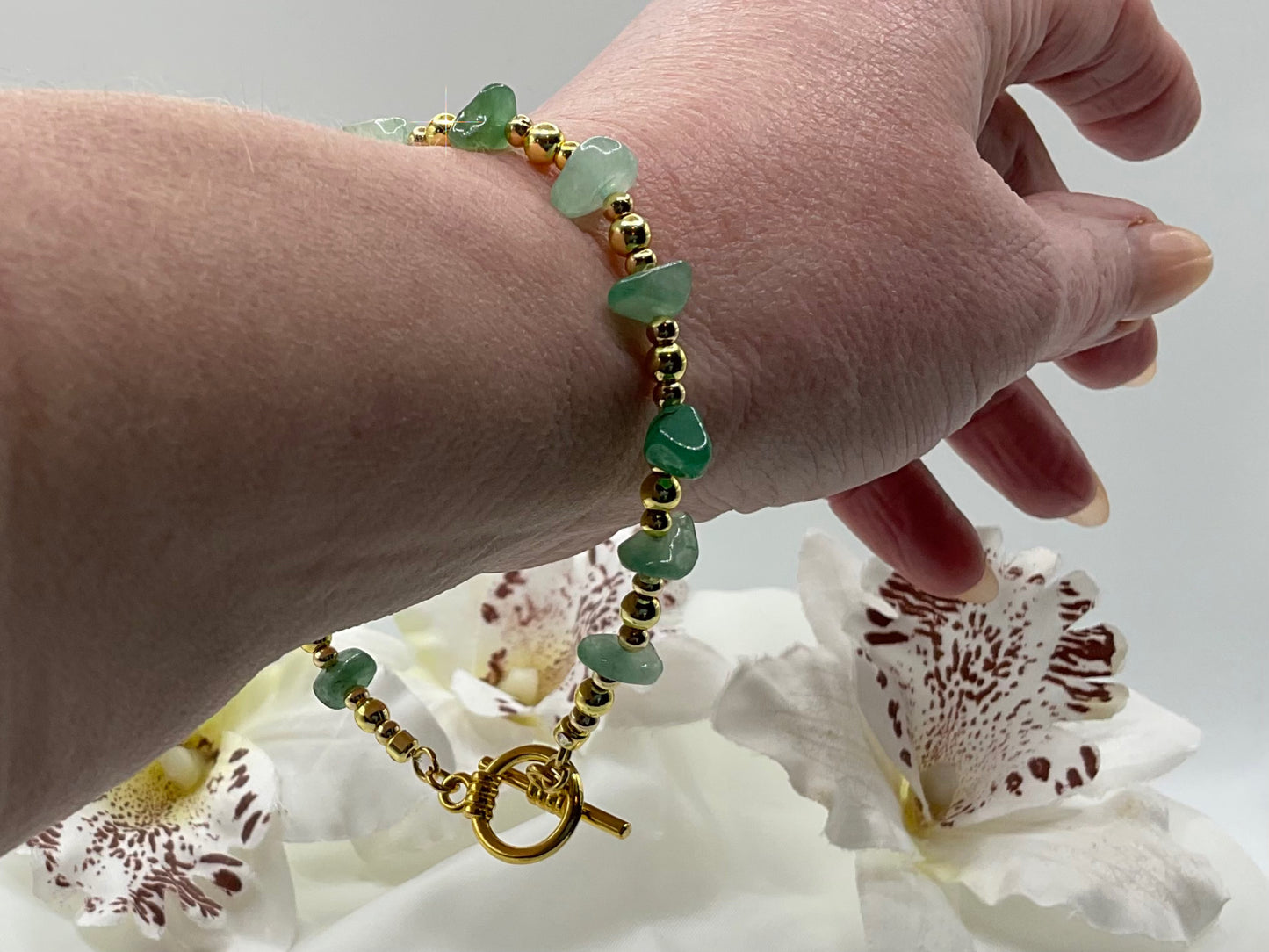 Botanical Aventurine Bracelet