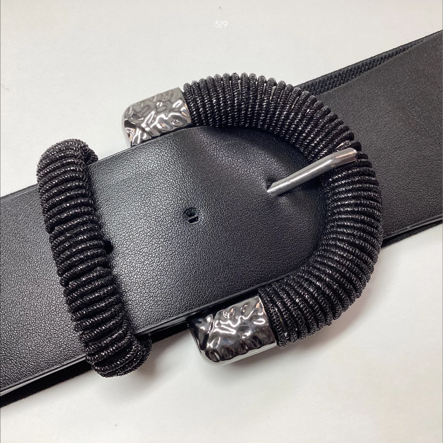 May. Buckle Shimmer Belt