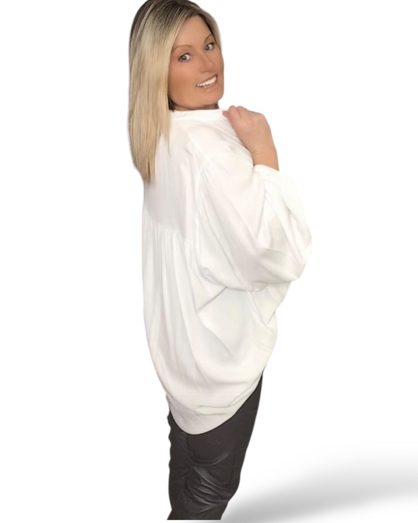 Danni. Oversized Shirt Top