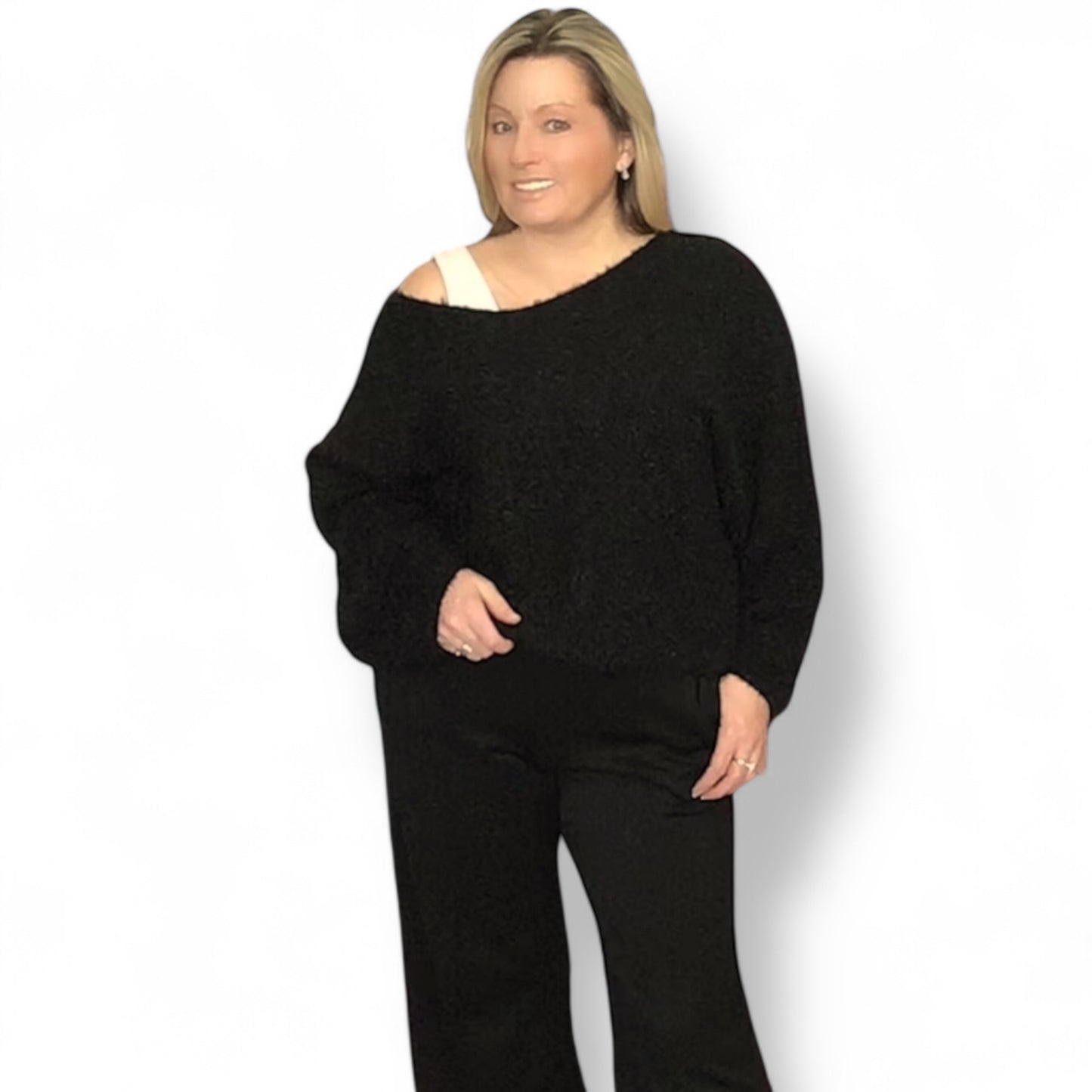 Super Sort V Neck Jumper (Silvia)