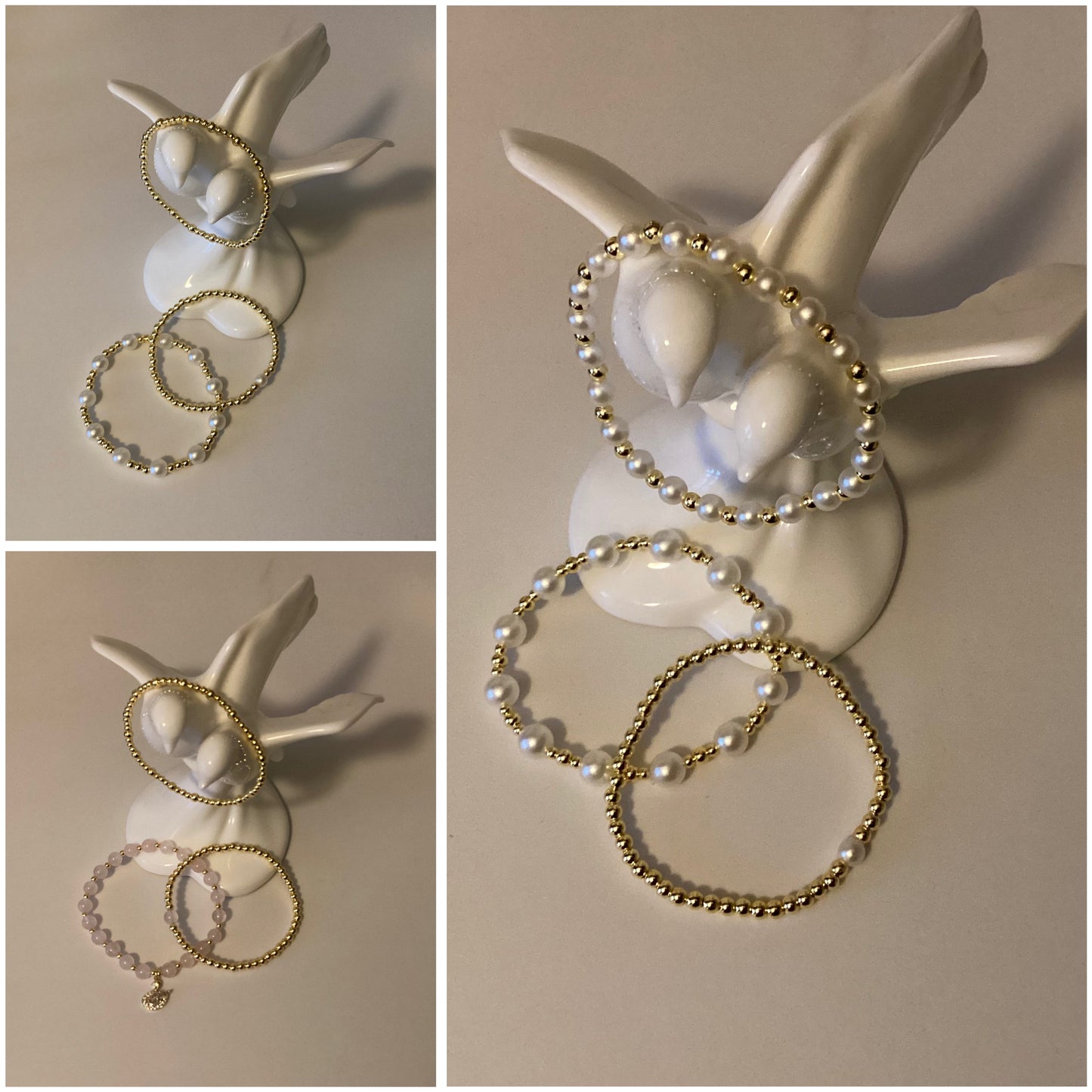 Trio of Beaded Bracelets (Charmayne)