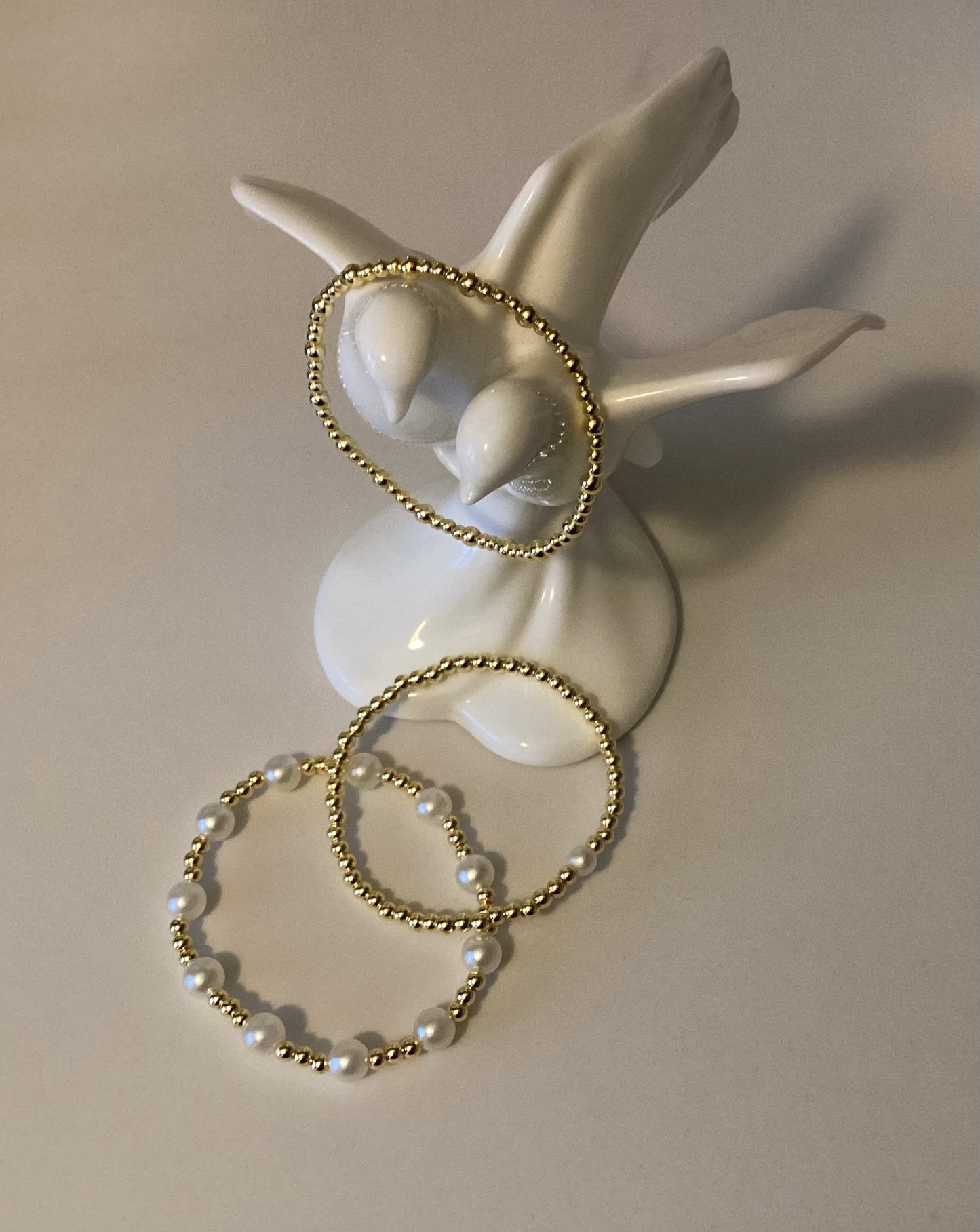 Trio of Beaded Bracelets (Charmayne)