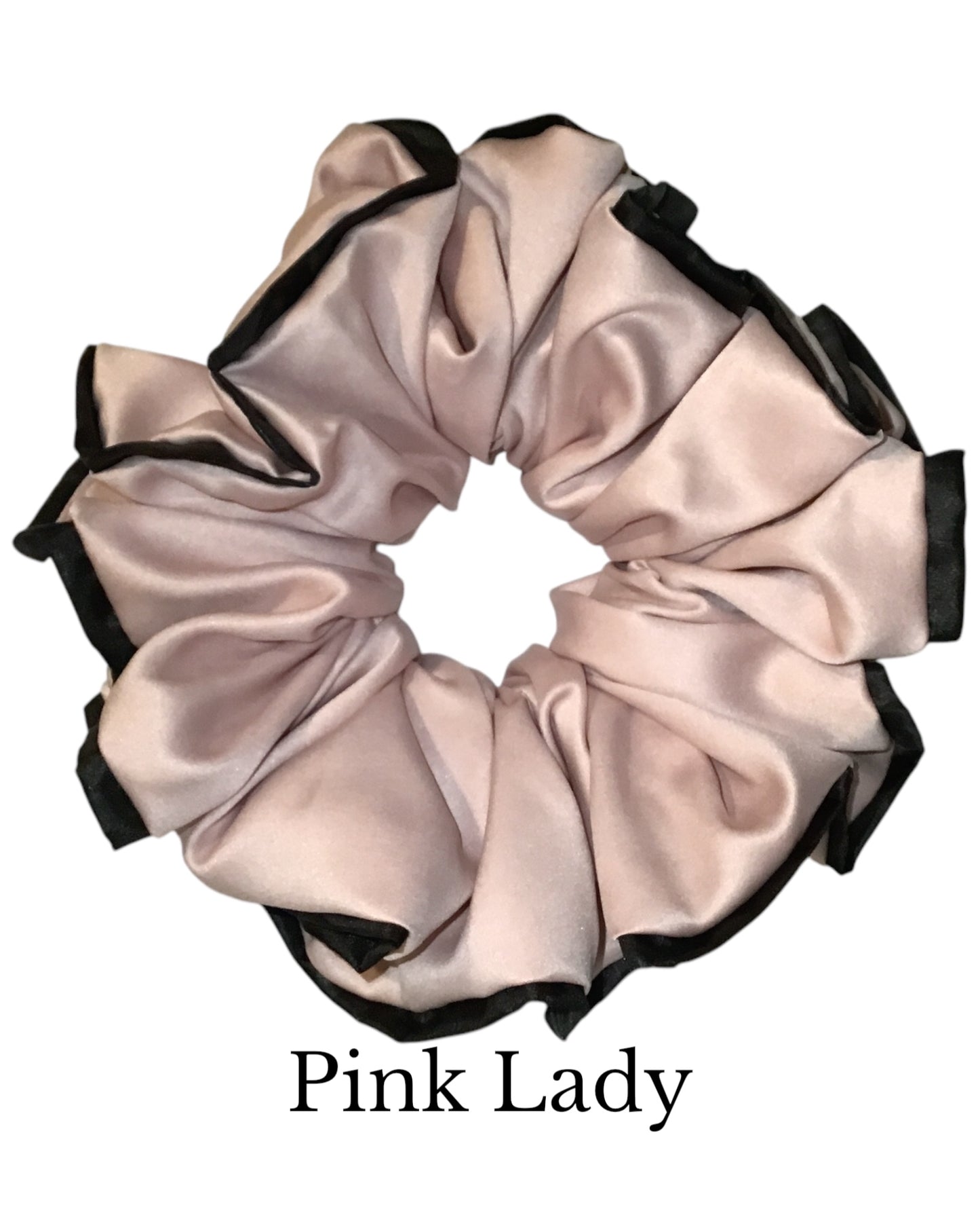 Pink Lady. The Honey Scrunch XL Hair Scrunchie