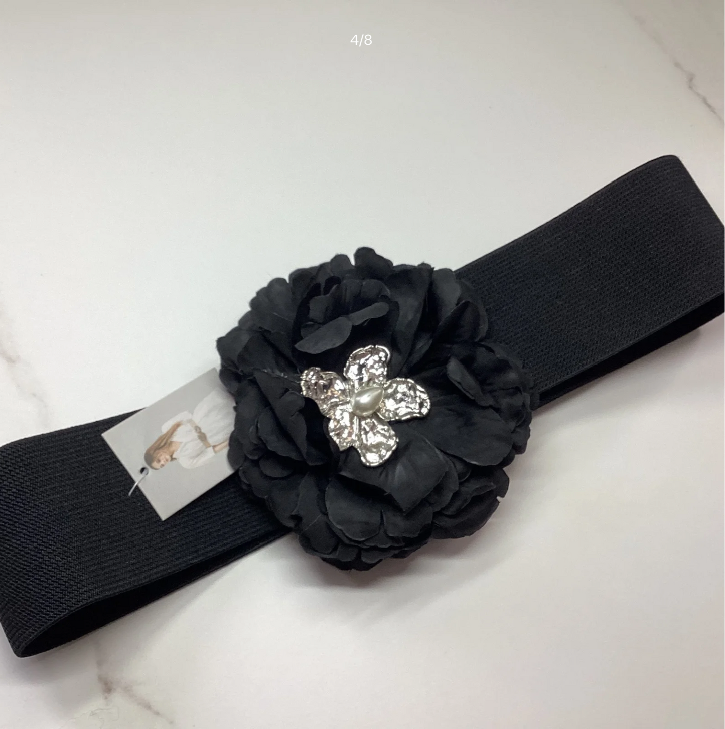 Blossom. Elasticated Fashion Belt