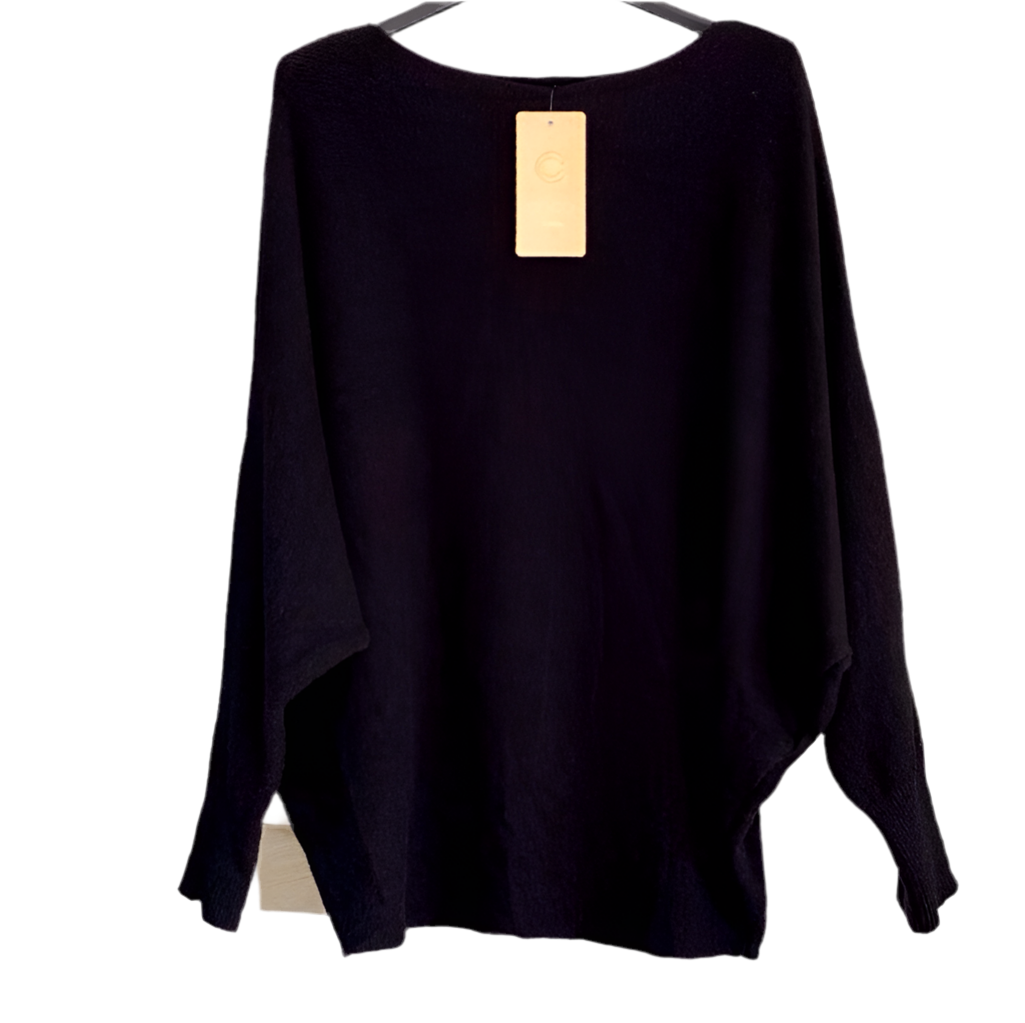 Super-Soft Knit batwing sweater (Aurora)