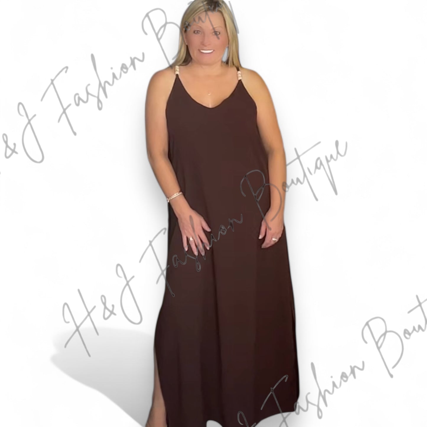 Margot Cross Strap Maxi Dress