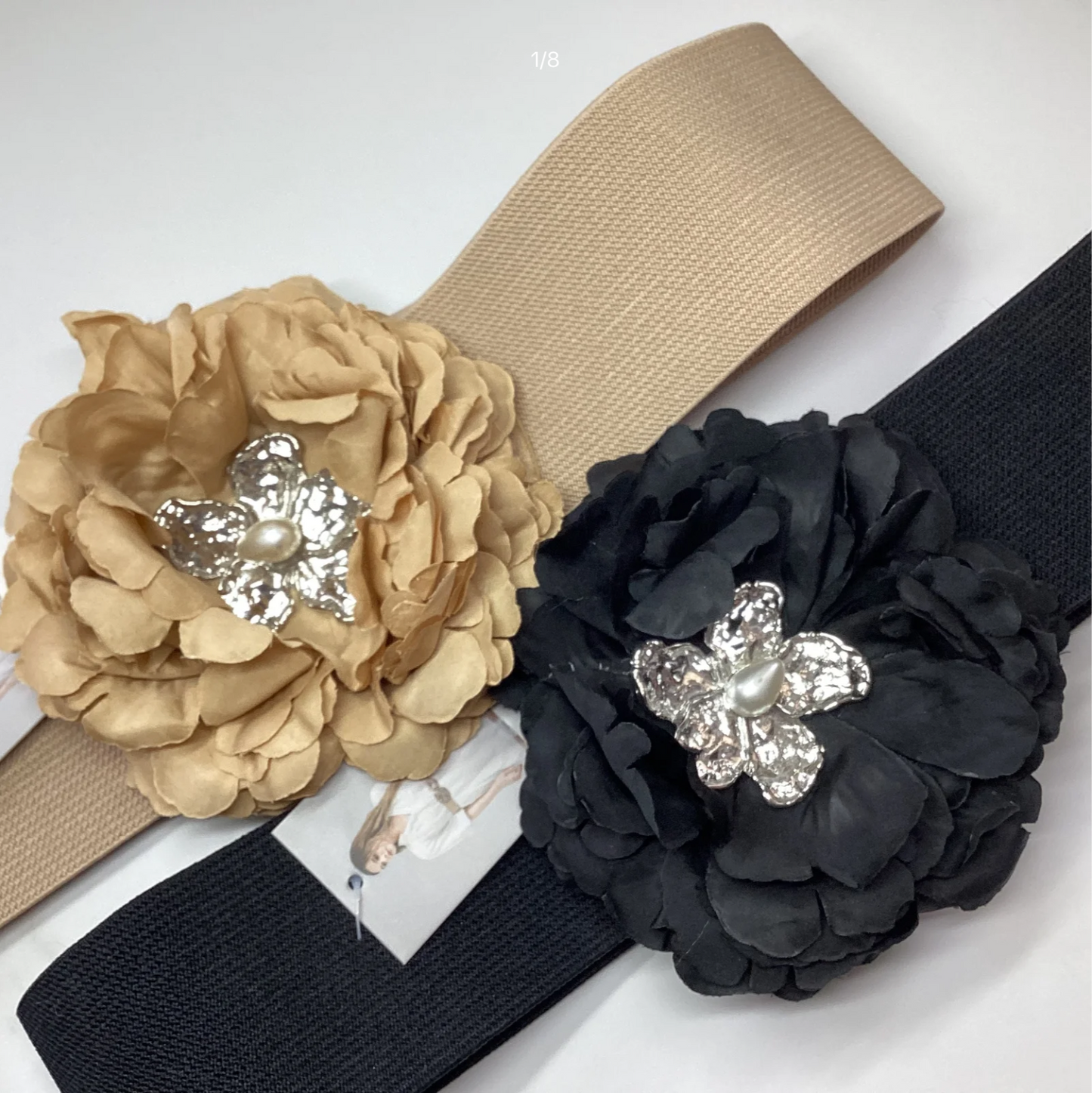 Blossom. Elasticated Fashion Belt