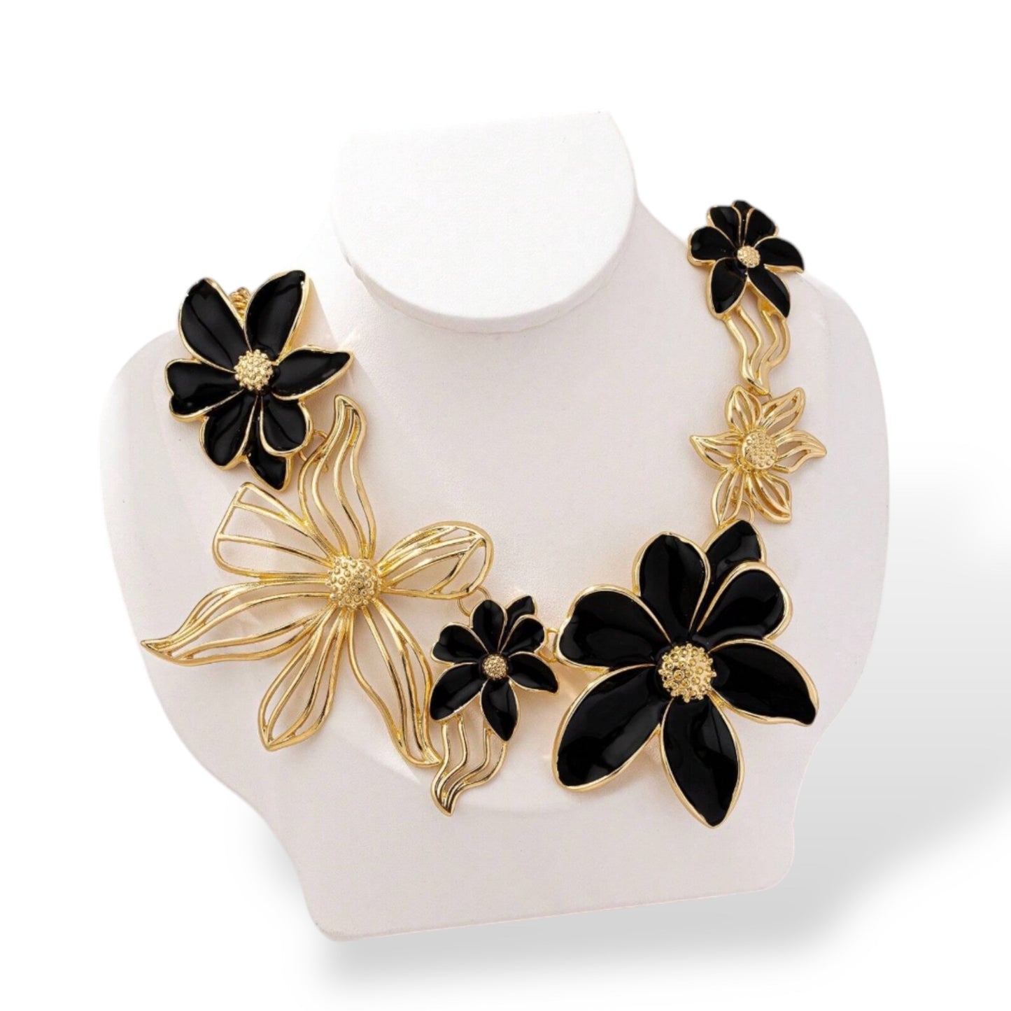 Statement Flower Necklace