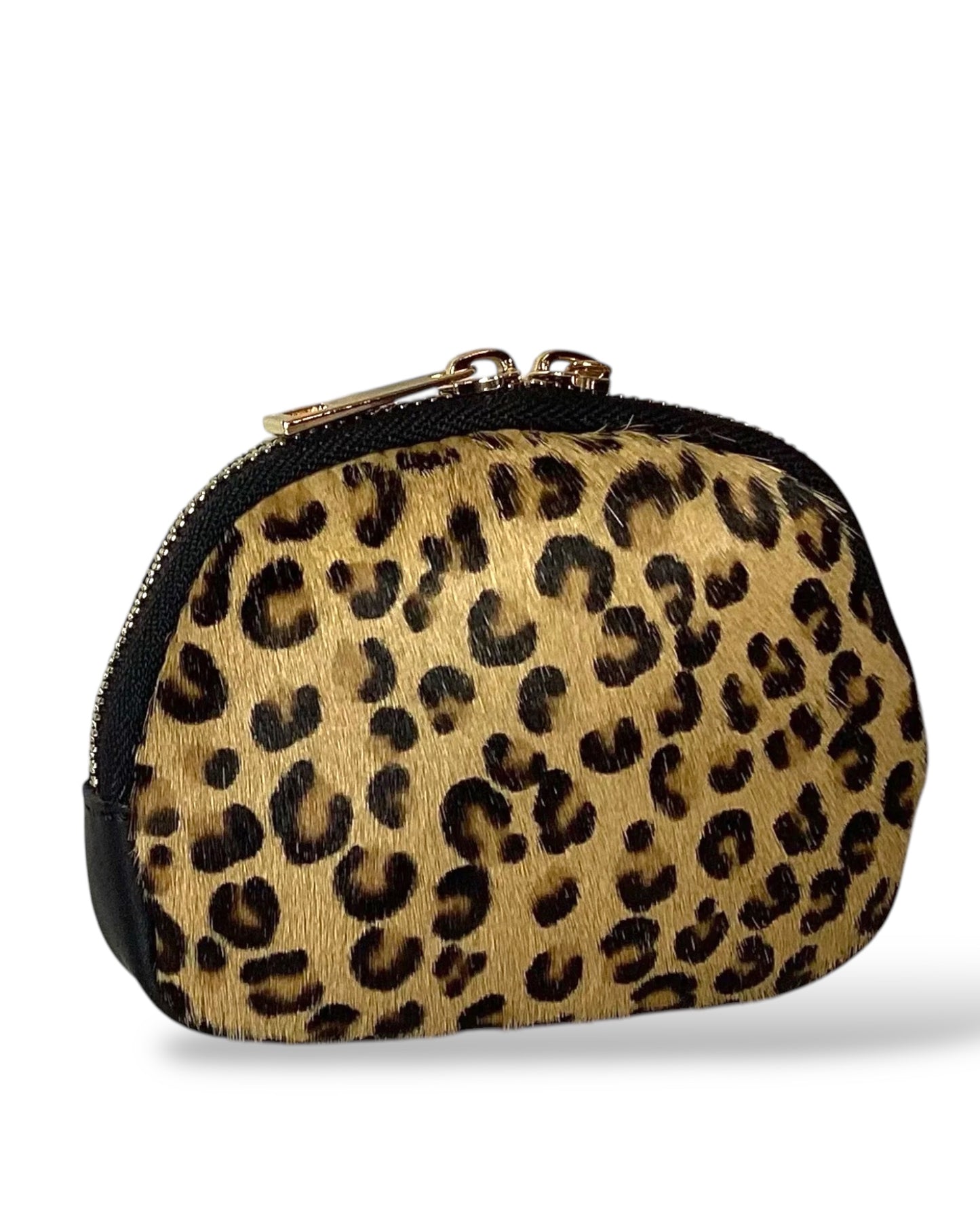Zoe. Pony Hair Animal Print Leather Purse