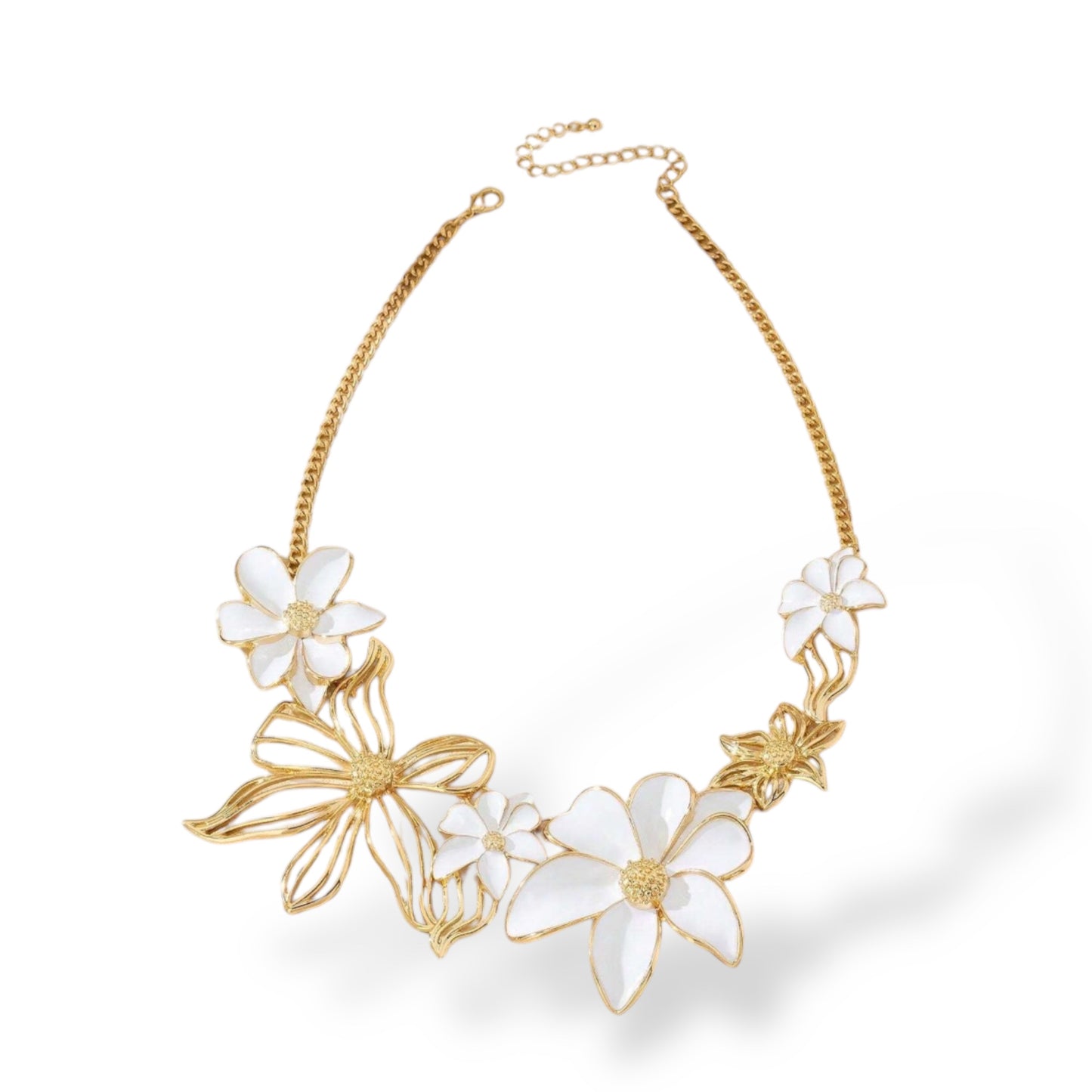 Statement Flower Necklace