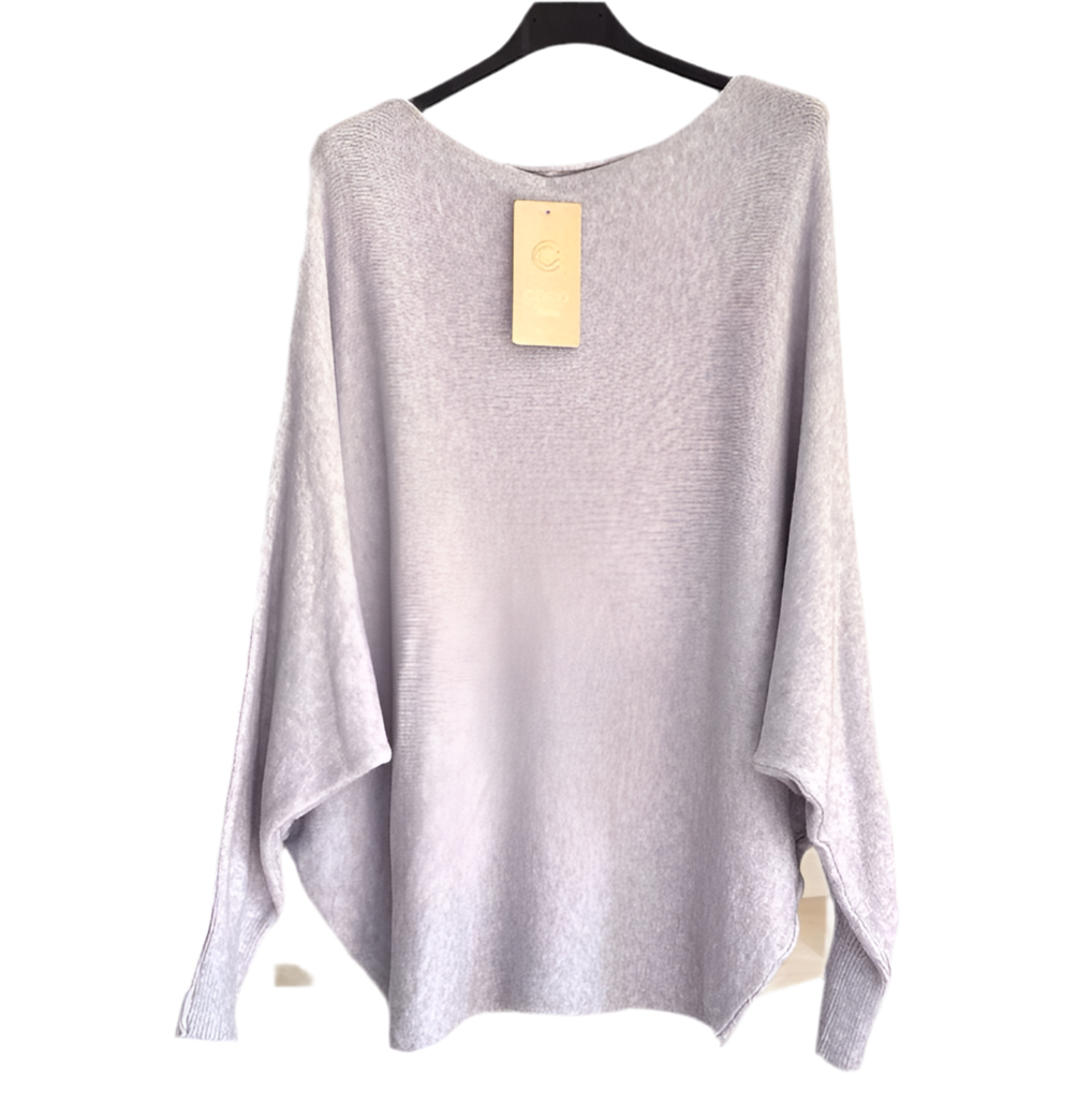 Super-Soft Knit batwing sweater (Aurora)