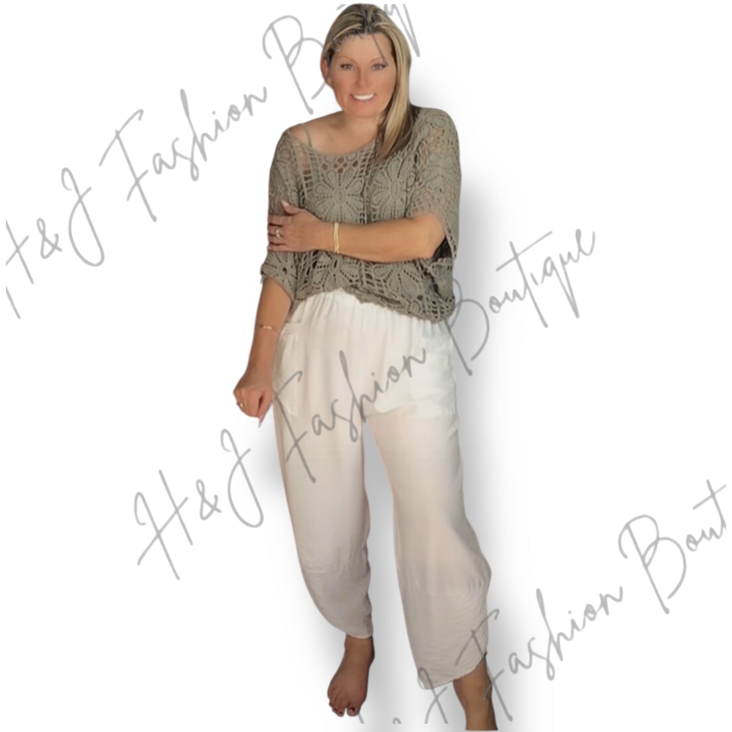 Tobin Pocket Harem Trousers