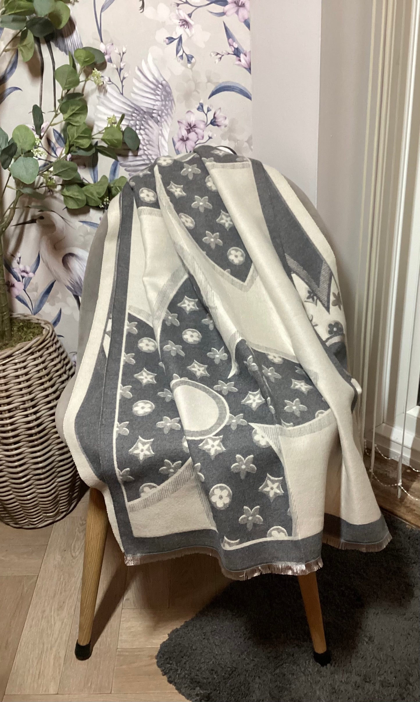 Soft Knit Scarf, Clover