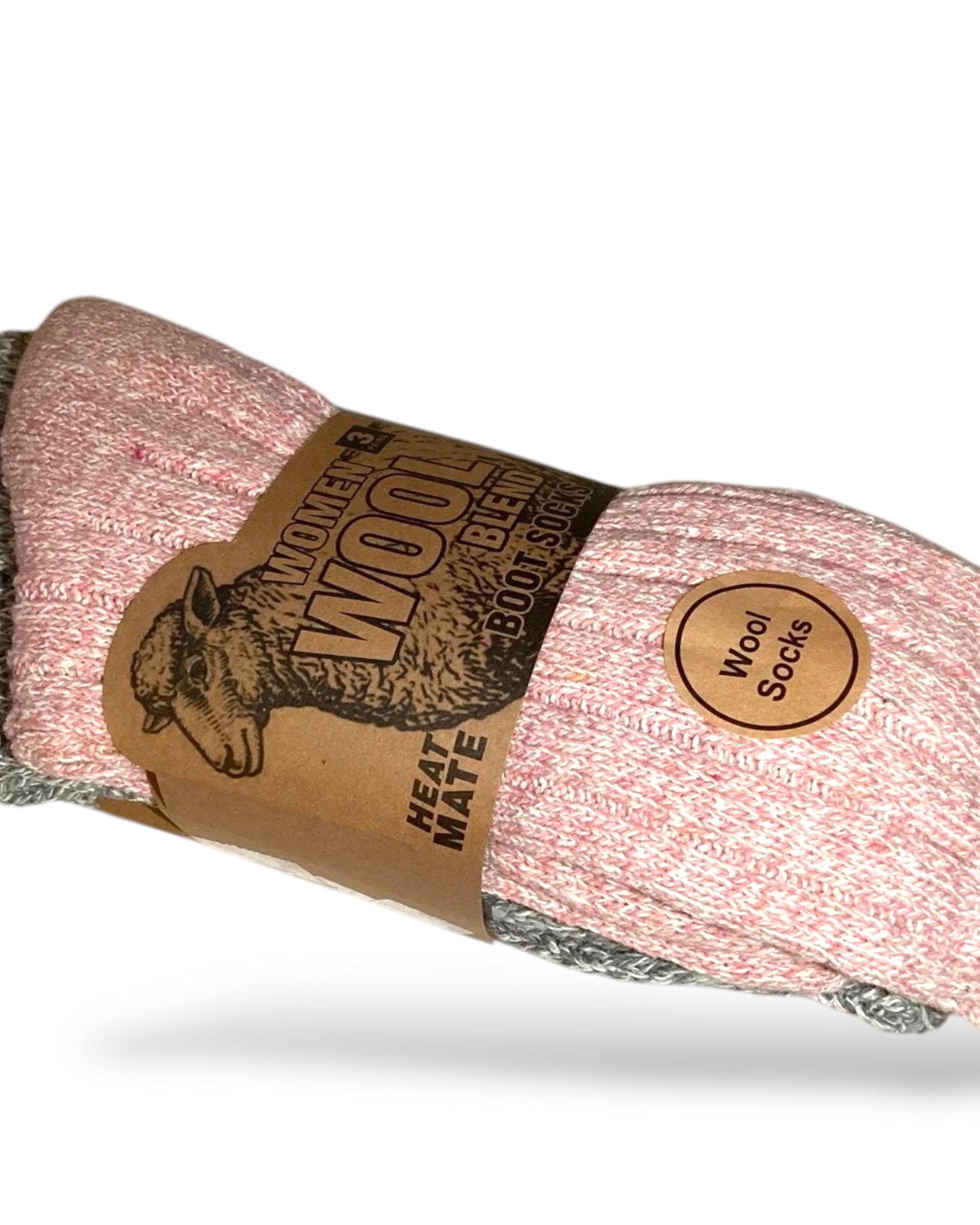 Nora. Wool Blend Boot Socks