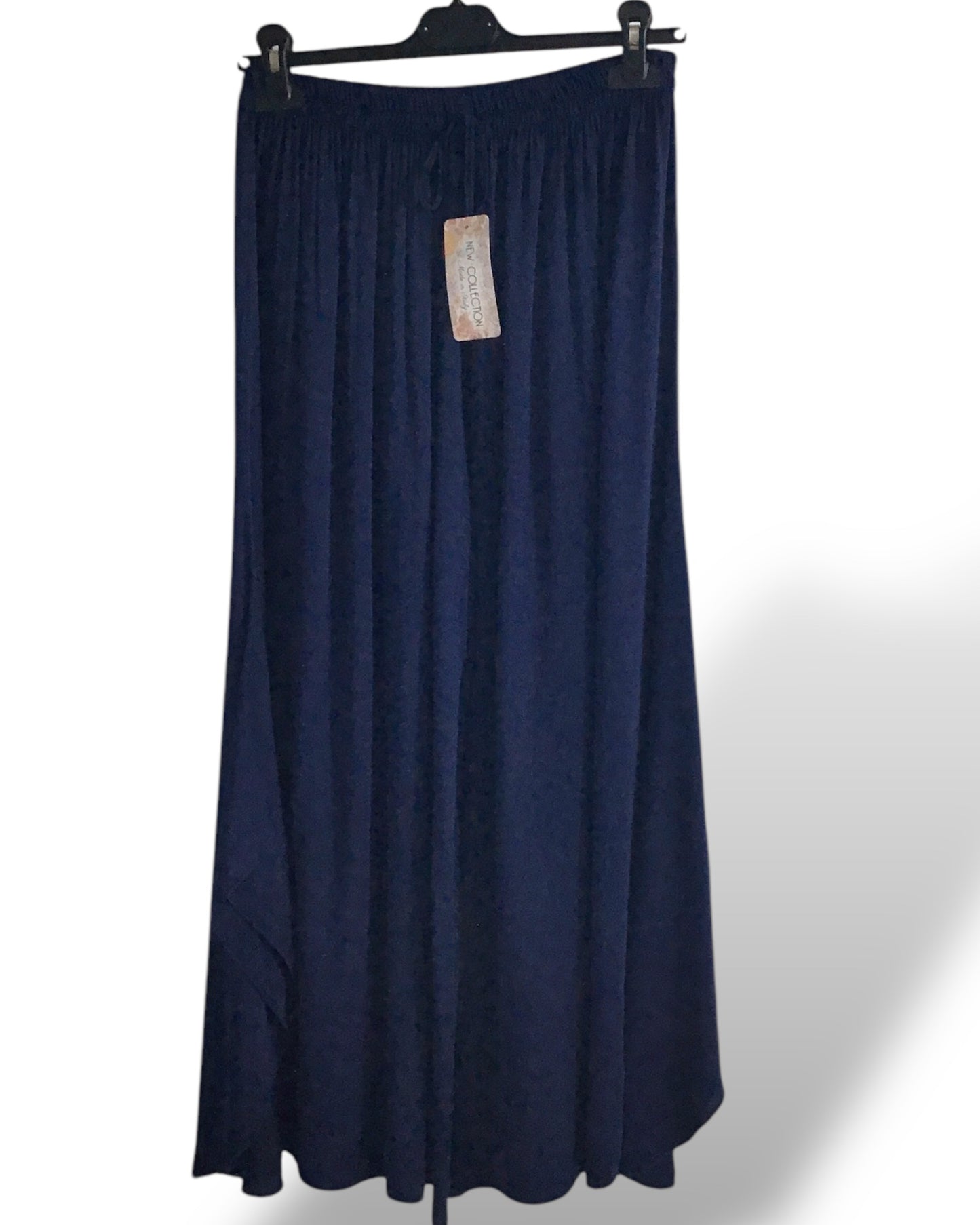 Cherylann Dip Hem Wide Leg Trousers