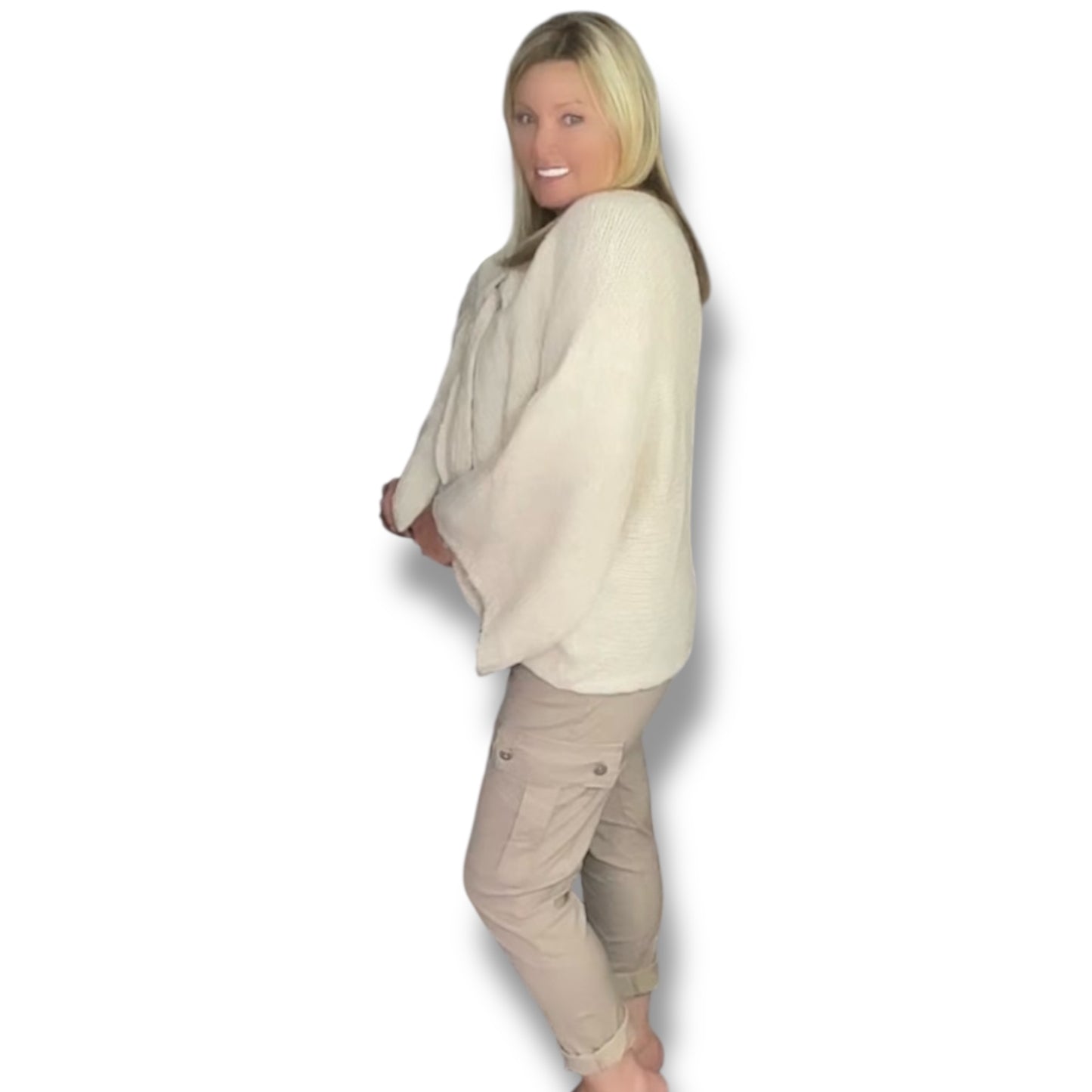 Bow Front Knitted Jumper (Andi)