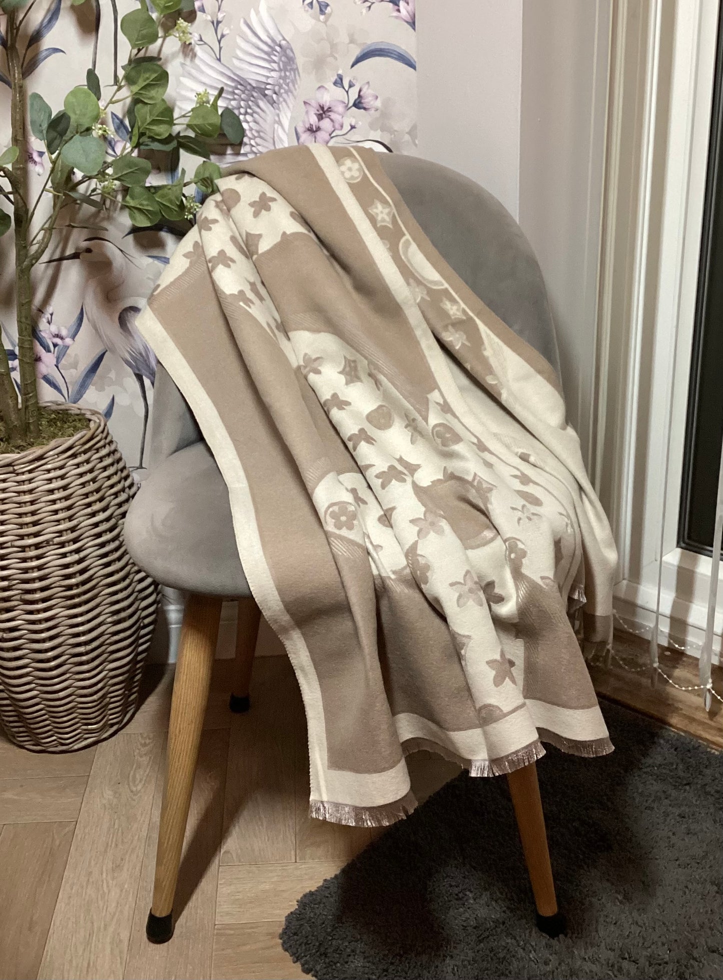 Soft Knit Scarf, Clover