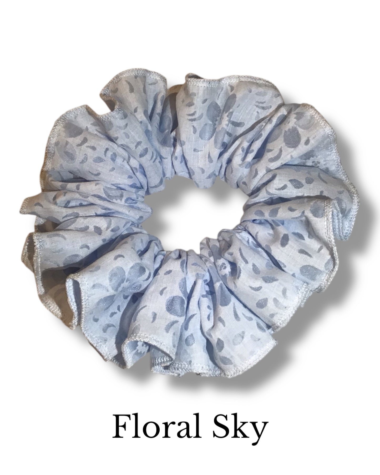 The Honey Scrunch Floral Sky ( edge )