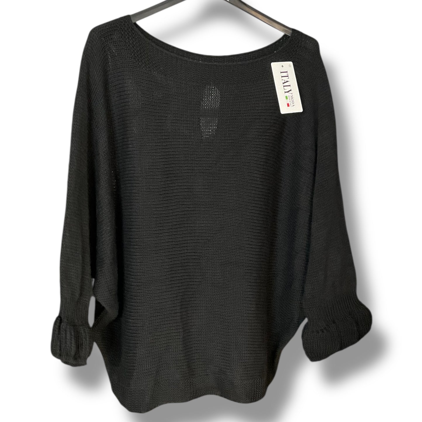 Keyhole Ruffle Cuff Jumper