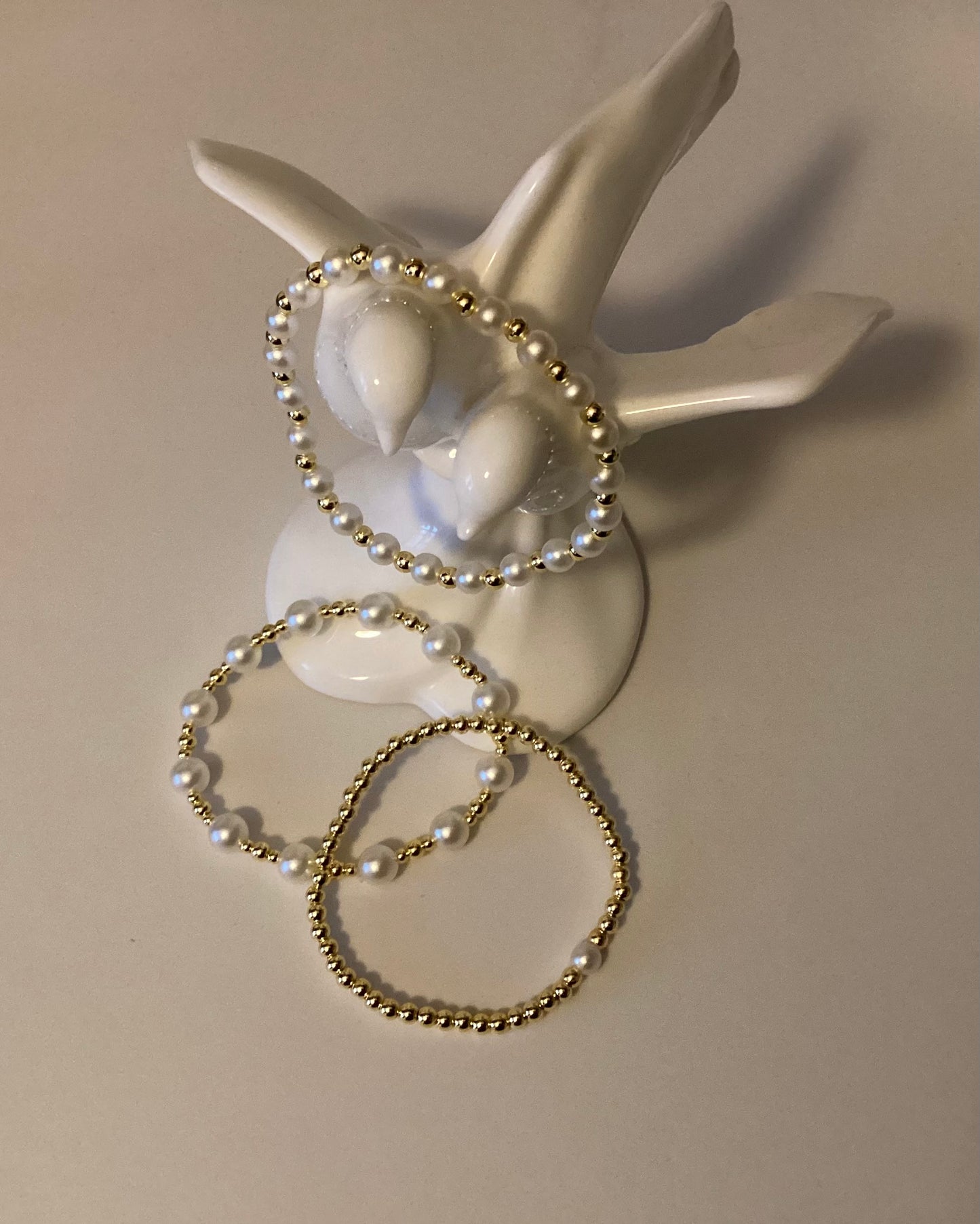 Trio of Beaded Bracelets (Charmayne)