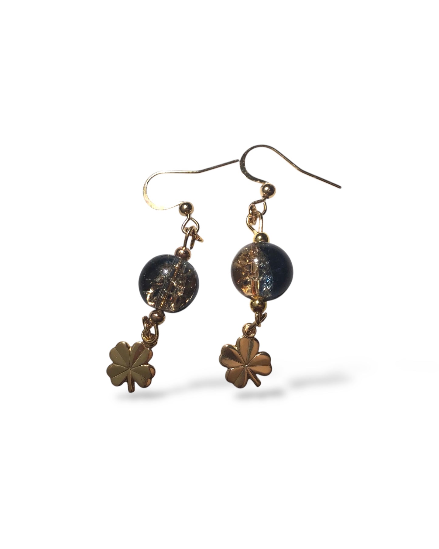 Shaye. 18k Gold Plated Drop Earrings ( Handcrafted )