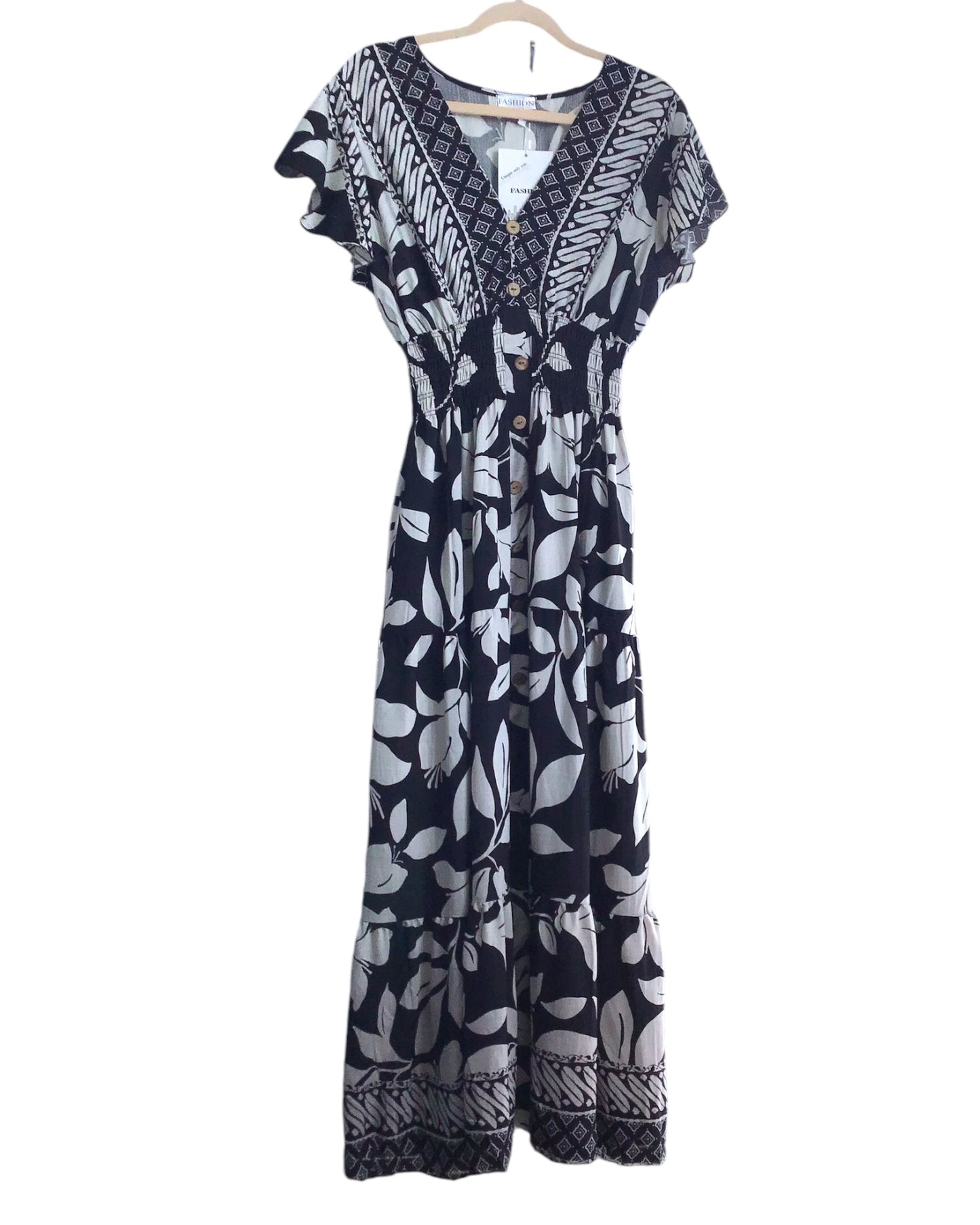 Corinne. Maxi Dress with Pockets