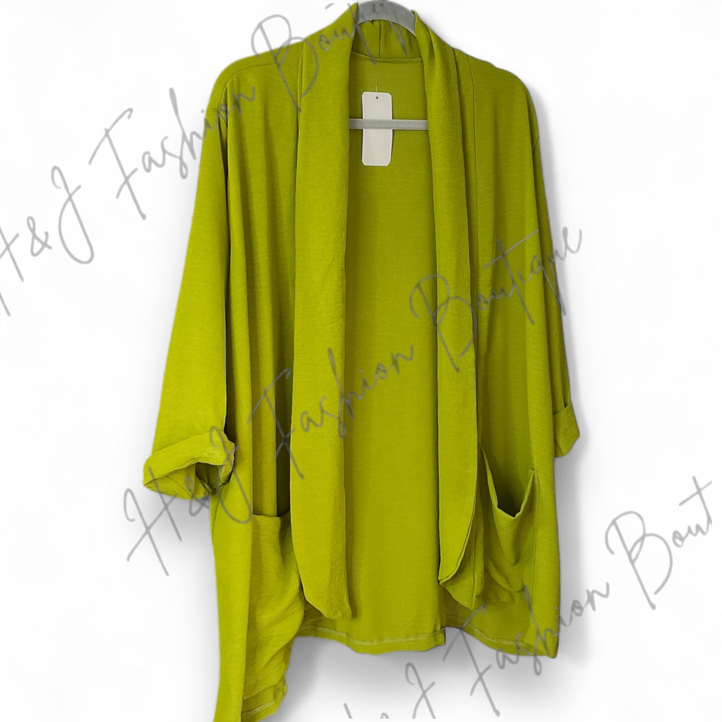 DELILAH. Lightweight Casually Chic Jacket with Pockets.