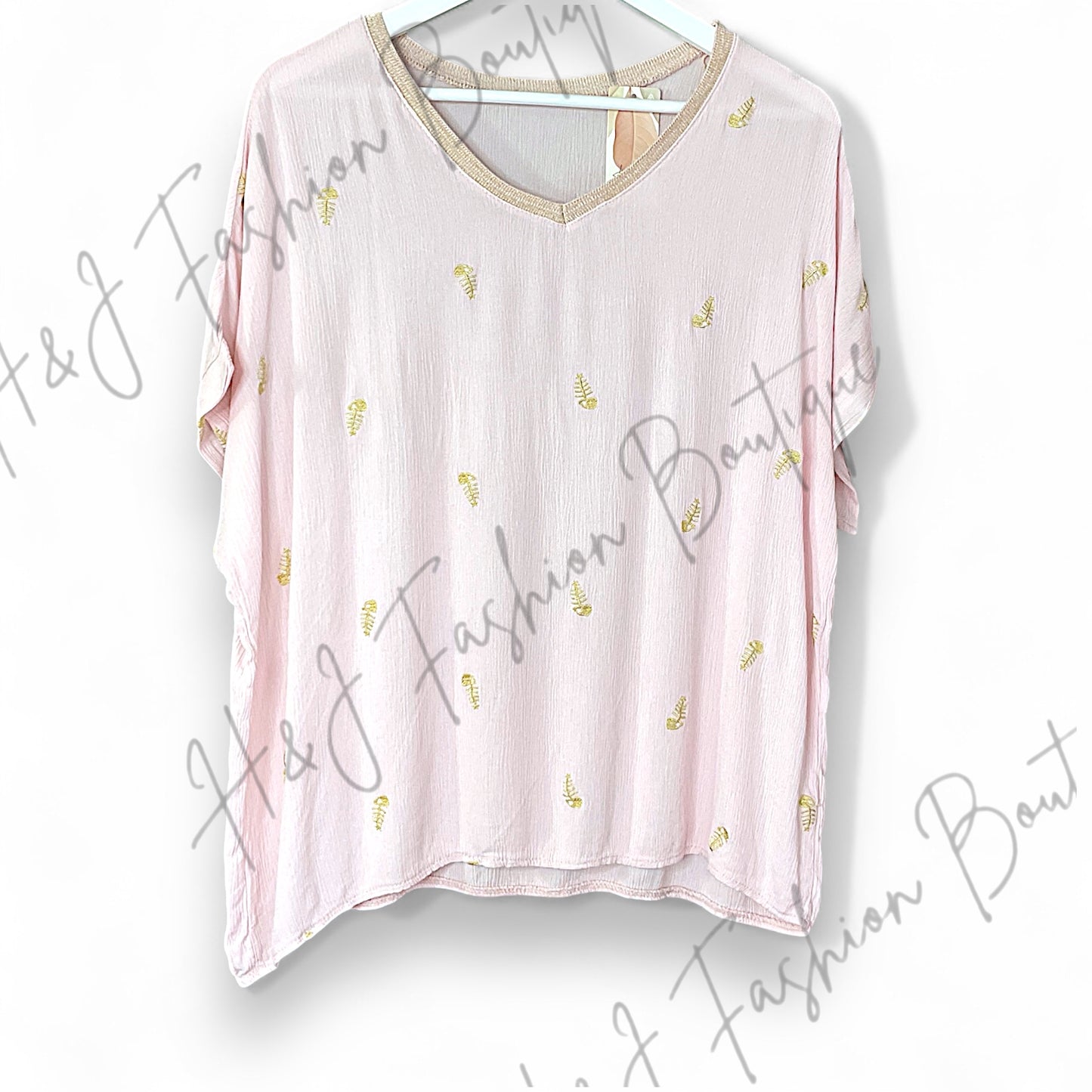 Lottie Golden Fish T Shirt Top