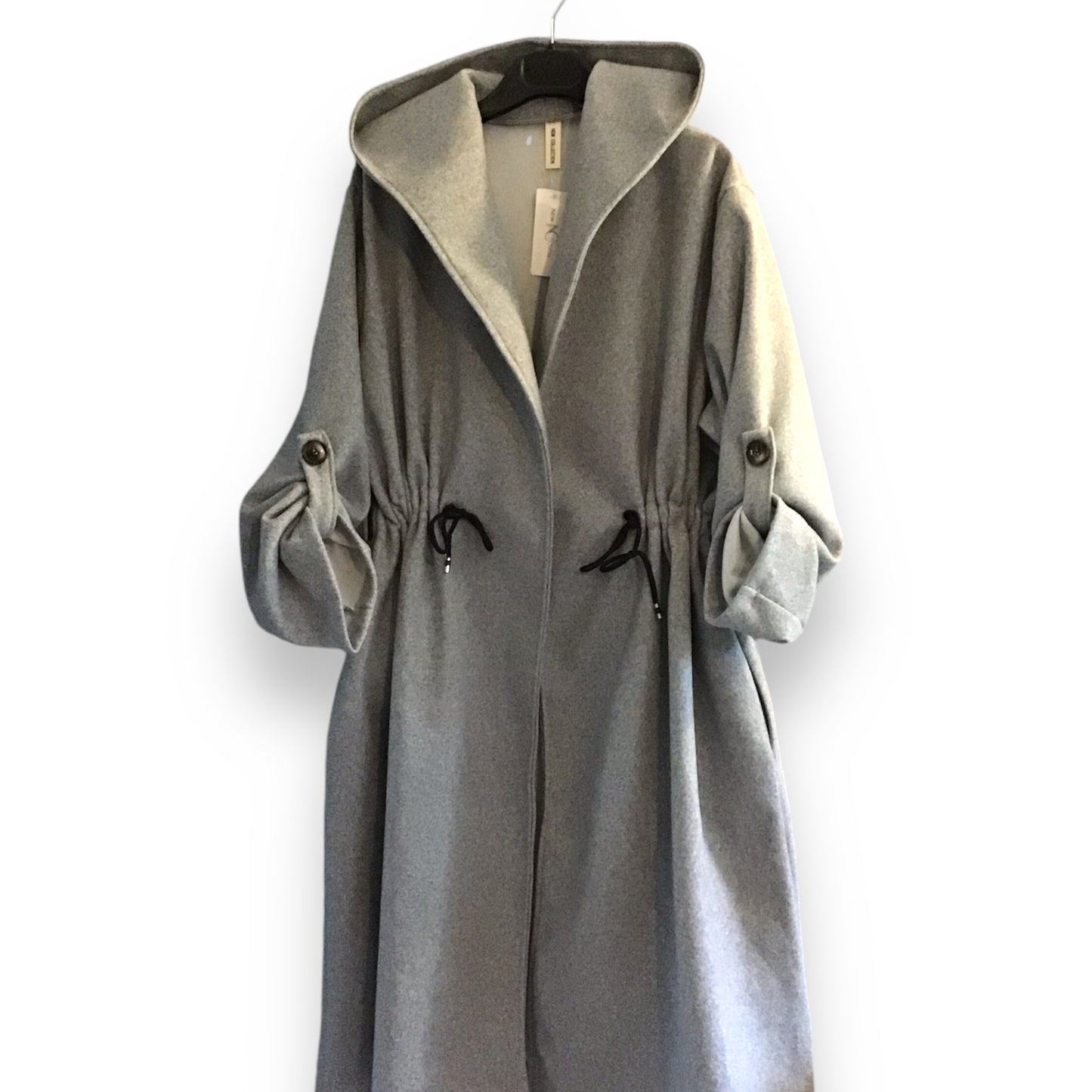 Heather. Oversize Hoodie Coat