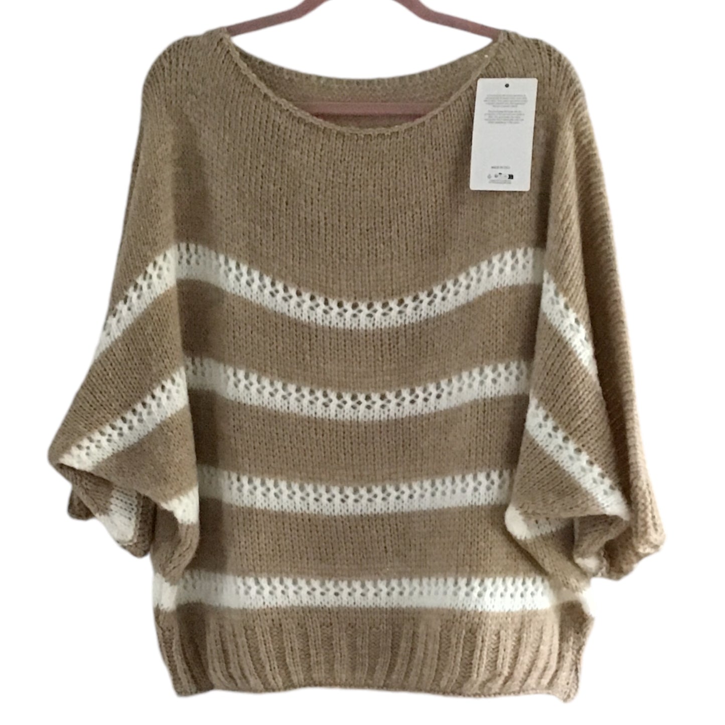 Poppy. Batwing Loose knit Jumper.