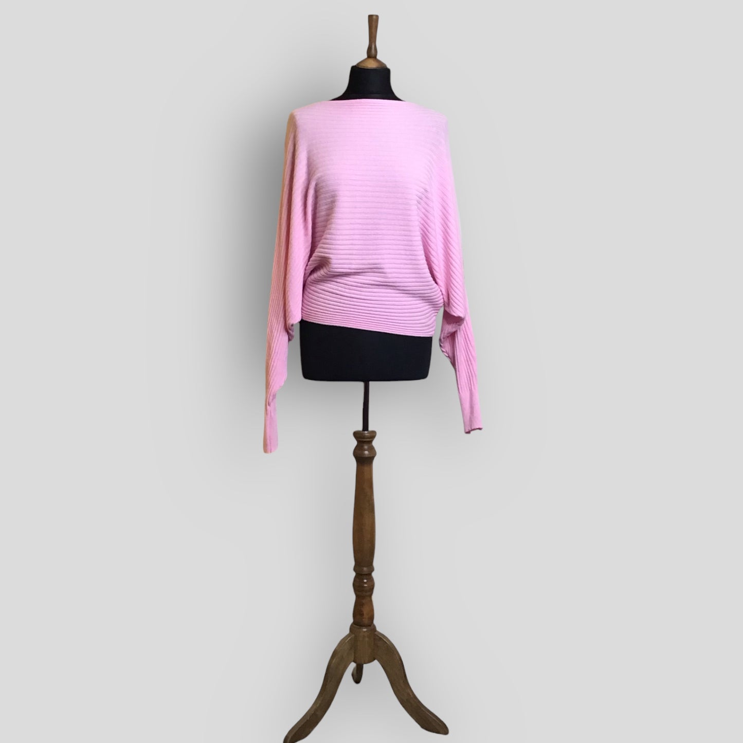 MORGAN. Soft feel ribbed batwing sweater top