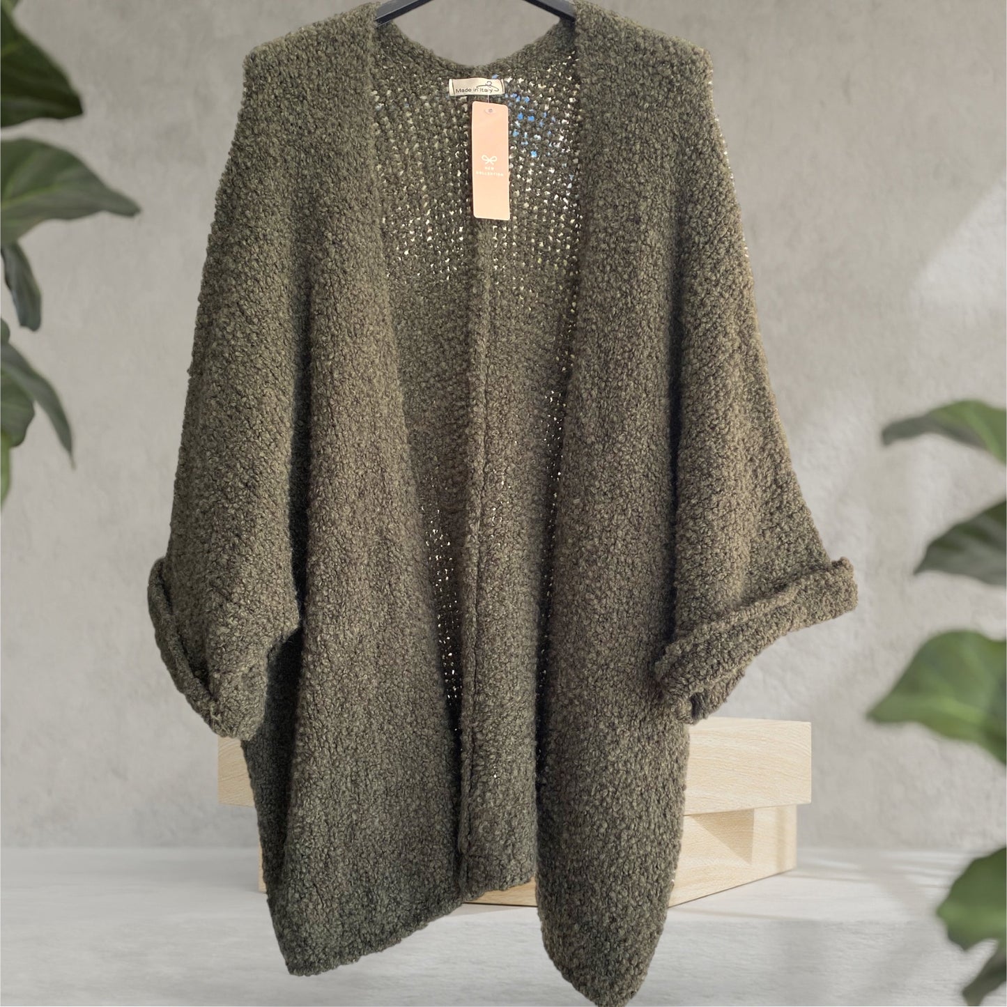 BAY. Soft & Cozy Oversized Bobble Knit Cardigan