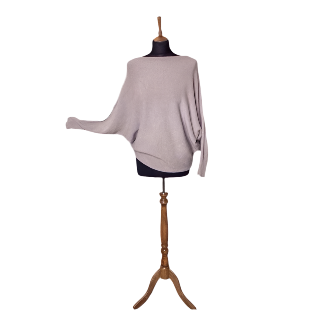 Aurora. Super soft batwing sweater