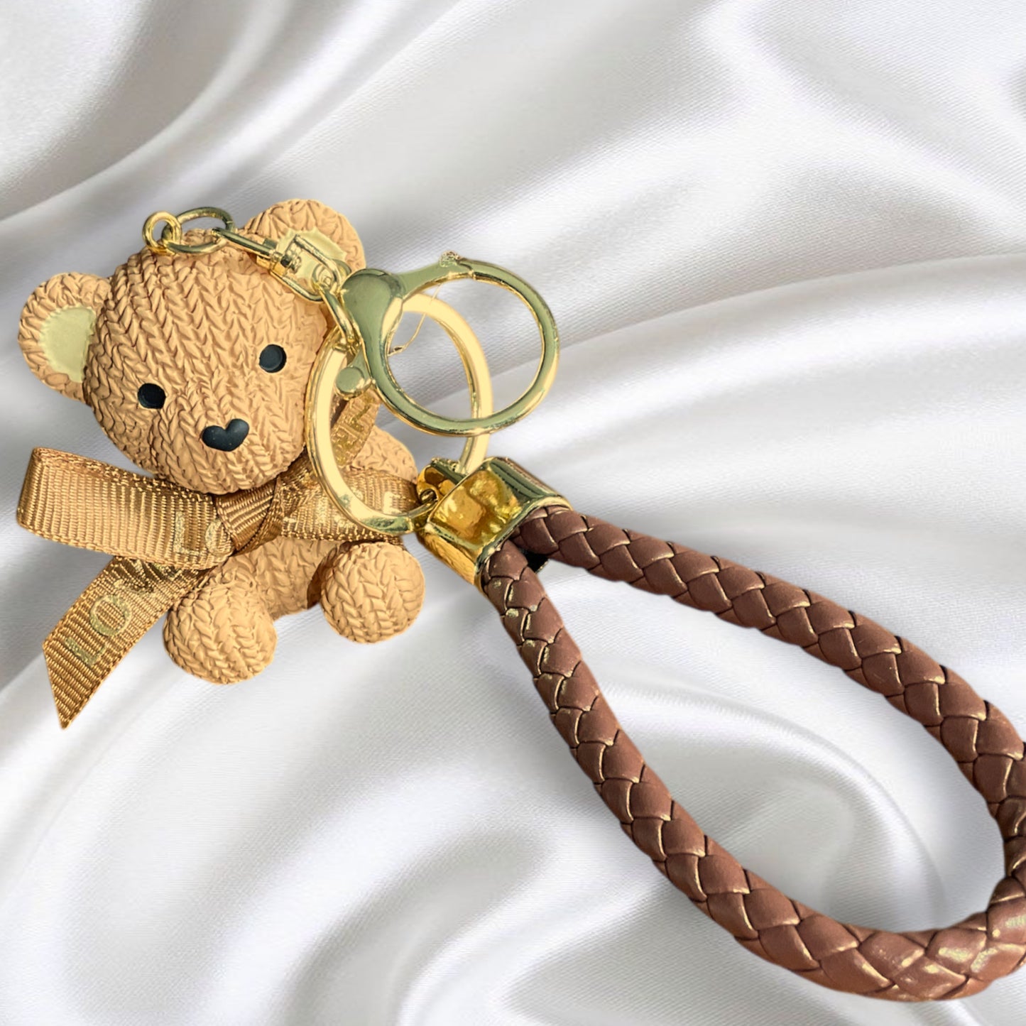 Teddy Keychain-Bag-Charm