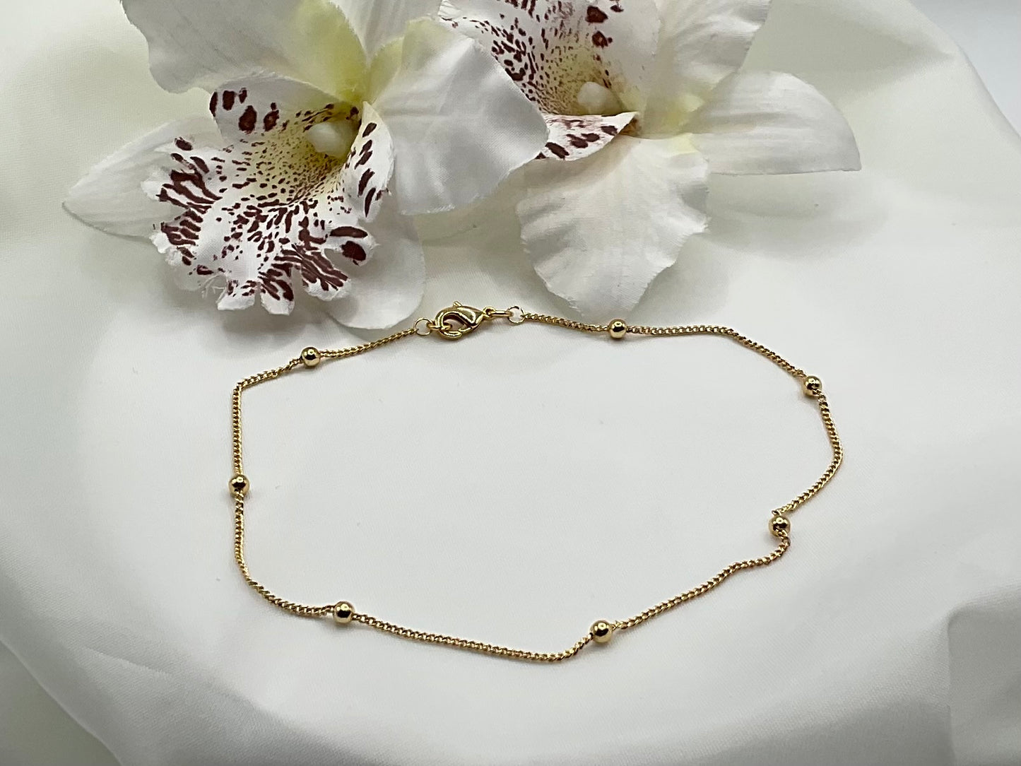 Barely There Gold Anklet