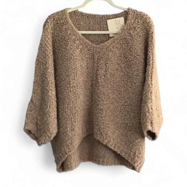 Silvia. Soft & Cozy Teddy Knit Jumper