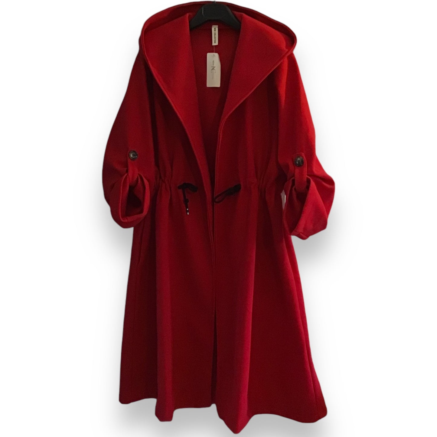 Heather. Oversize Hoodie Coat